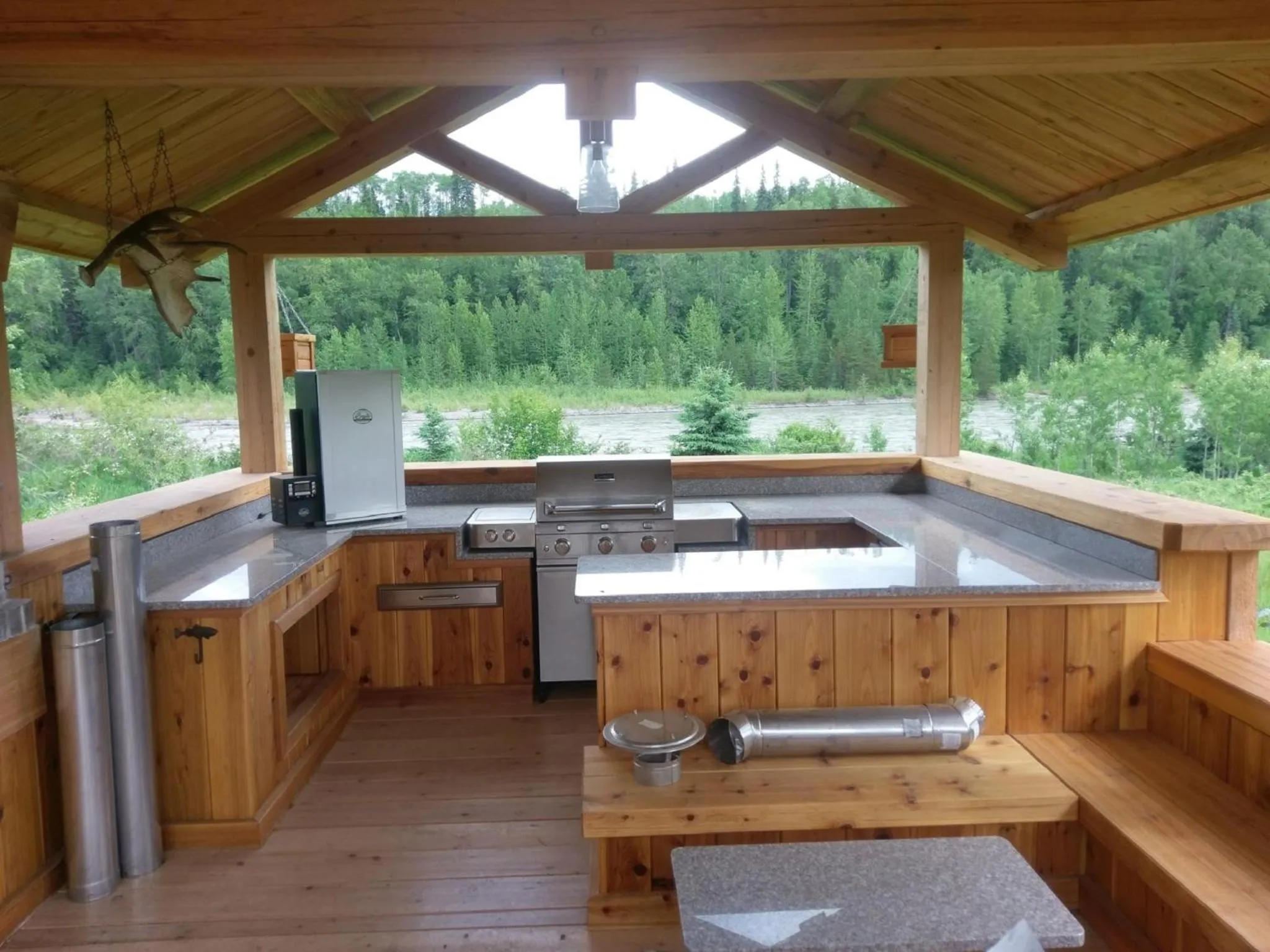 Kitchen or kitchenette in LDR Lodge - Last Dollar Ranch