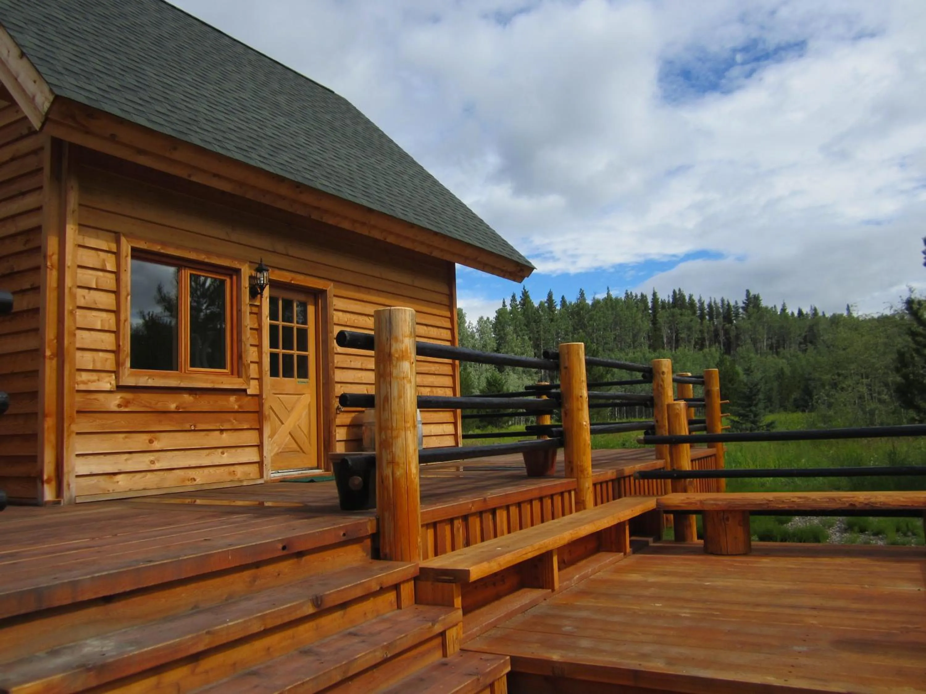 Balcony/Terrace in LDR Lodge - Last Dollar Ranch