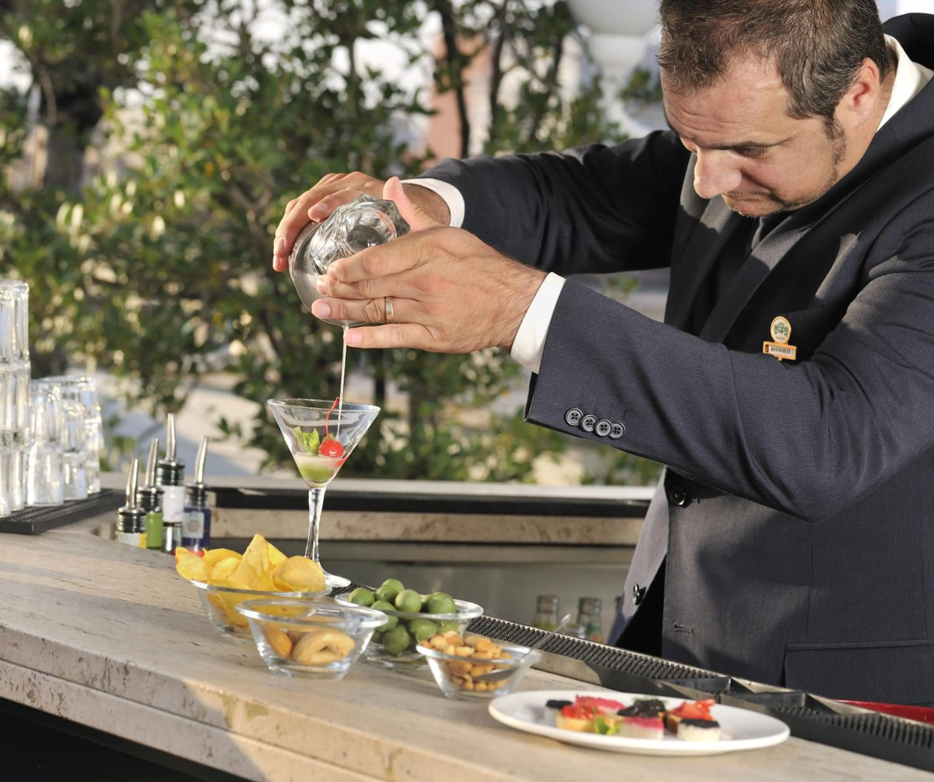 Staff in Hotel Mecenate Palace