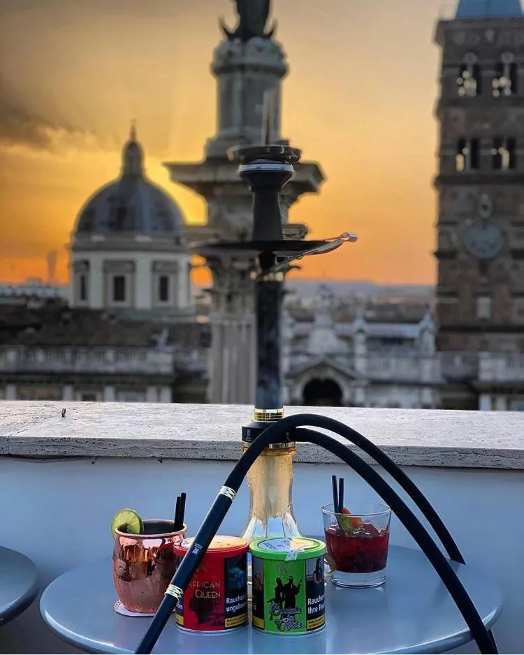 Balcony/Terrace in Hotel Mecenate Palace