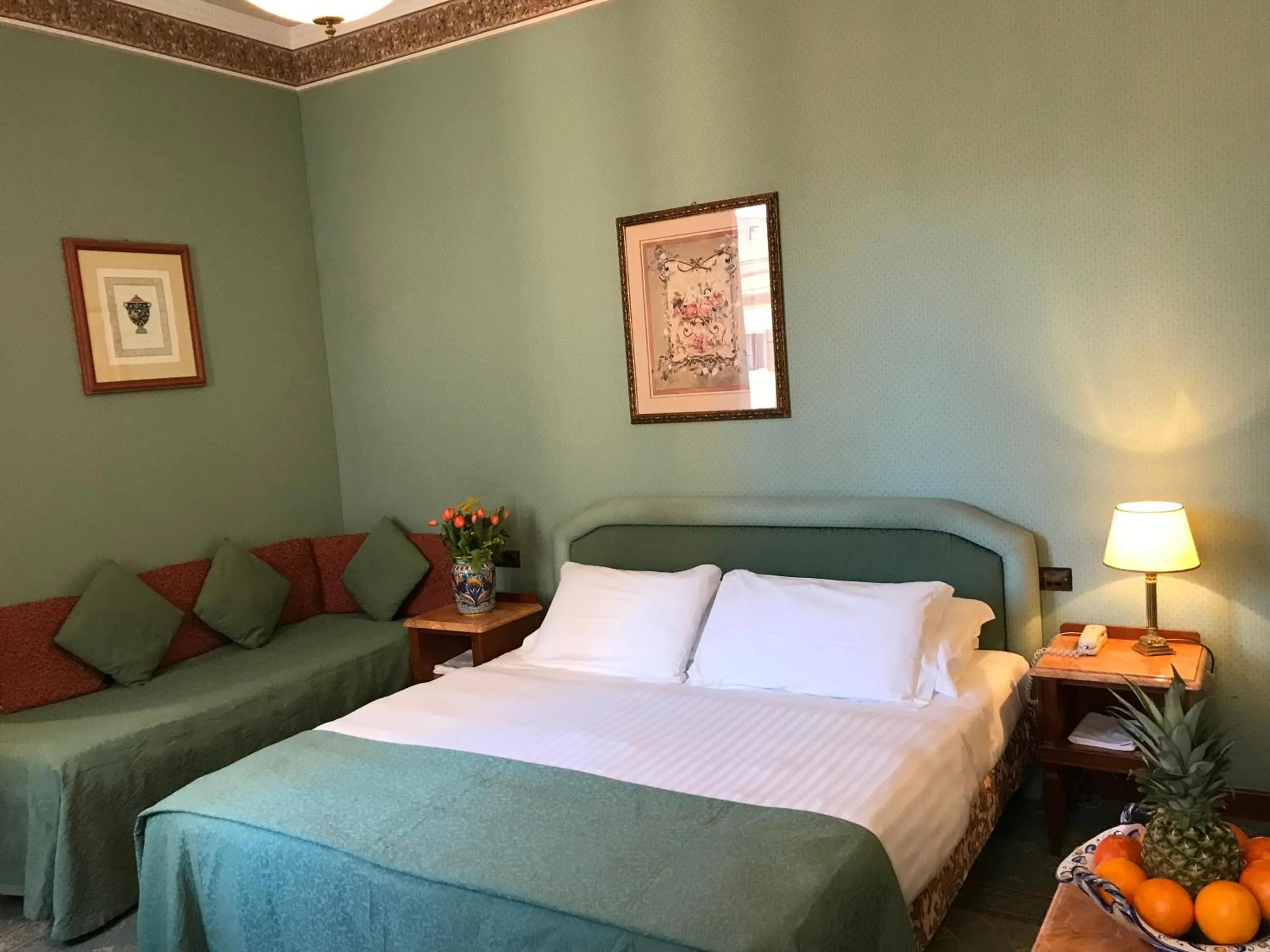 Bedroom, Bed in Hotel Mecenate Palace