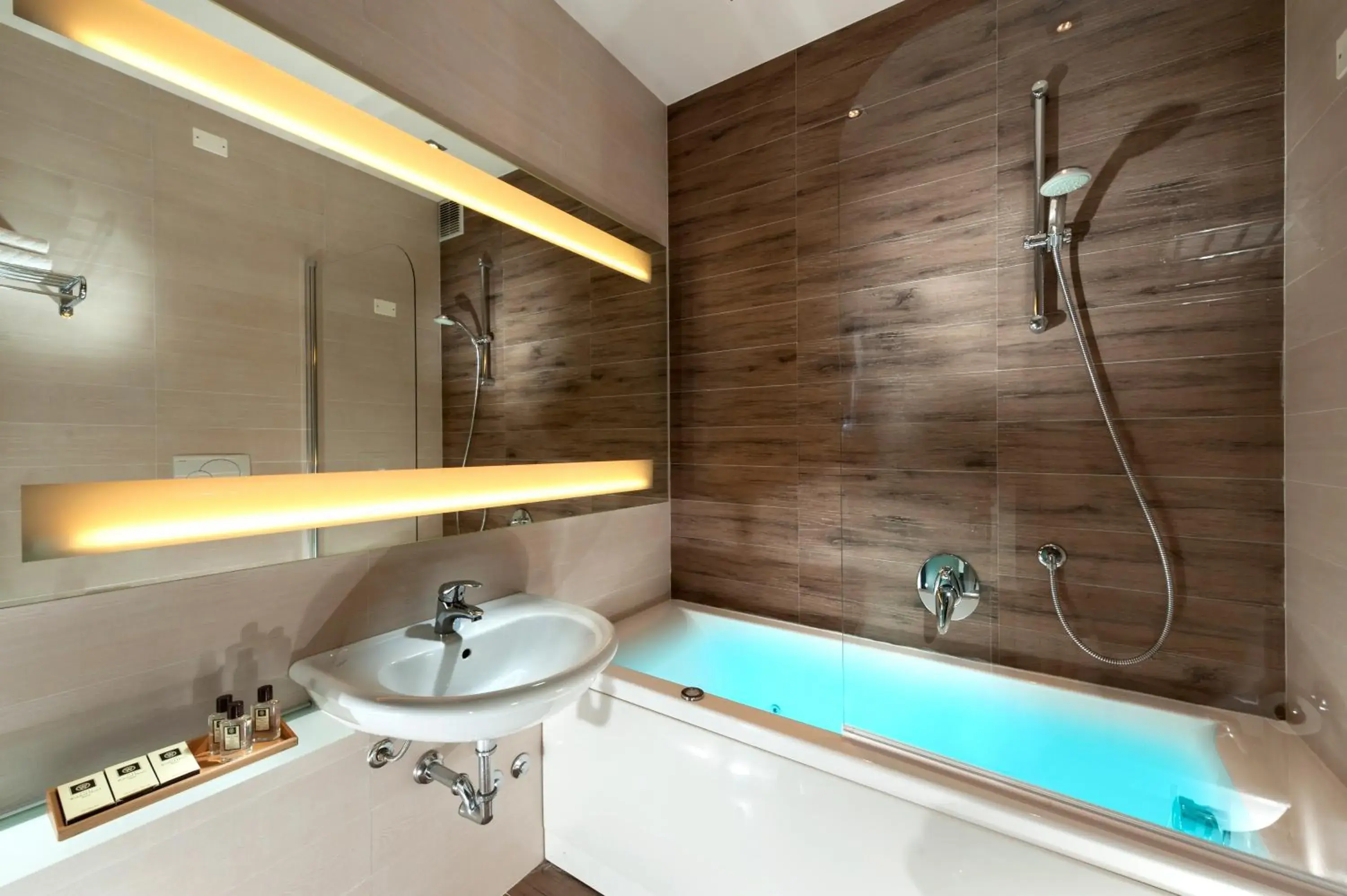 Shower, Bathroom in Waldorf Suite Hotel