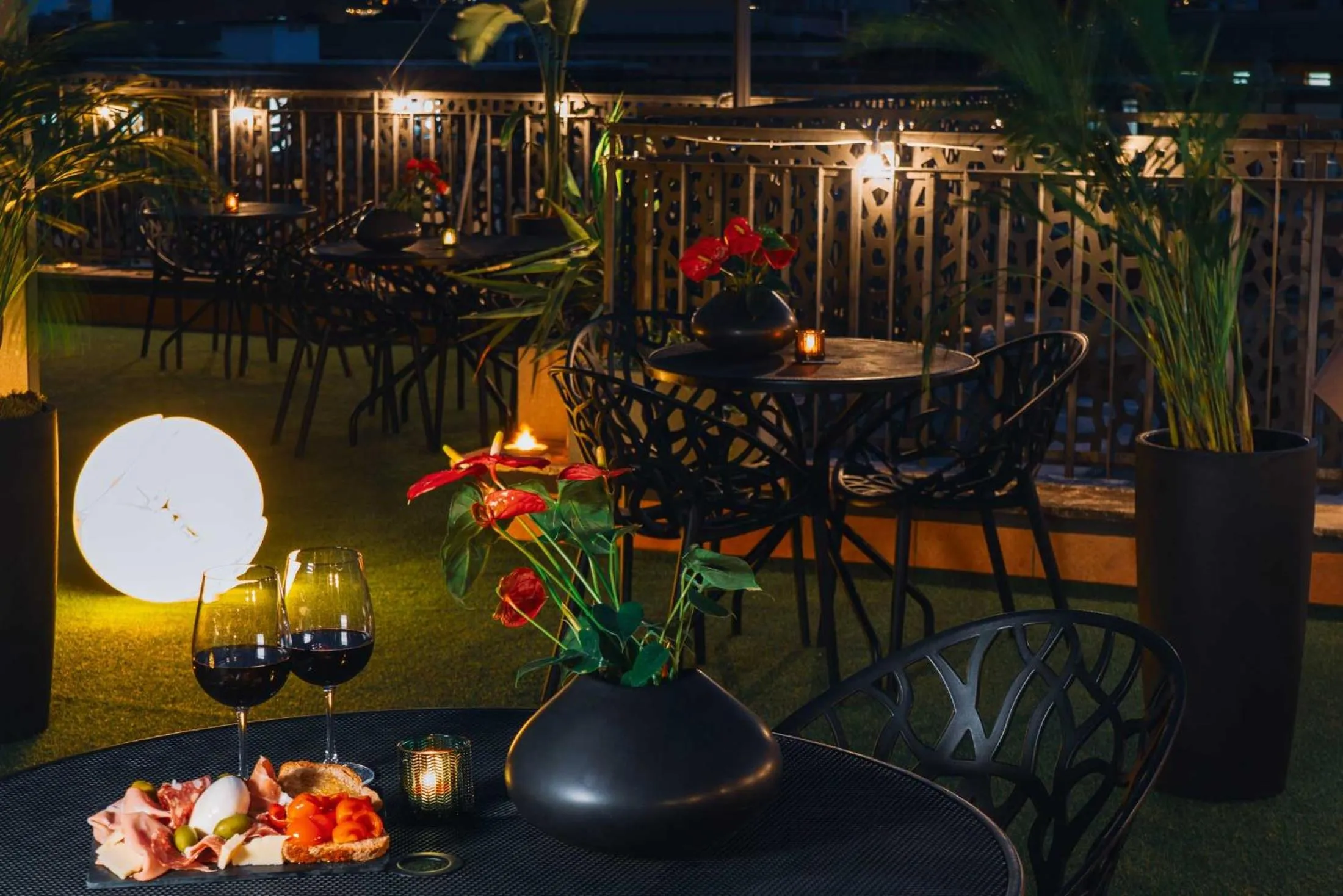 Balcony/Terrace in Best Western Hotel Globus