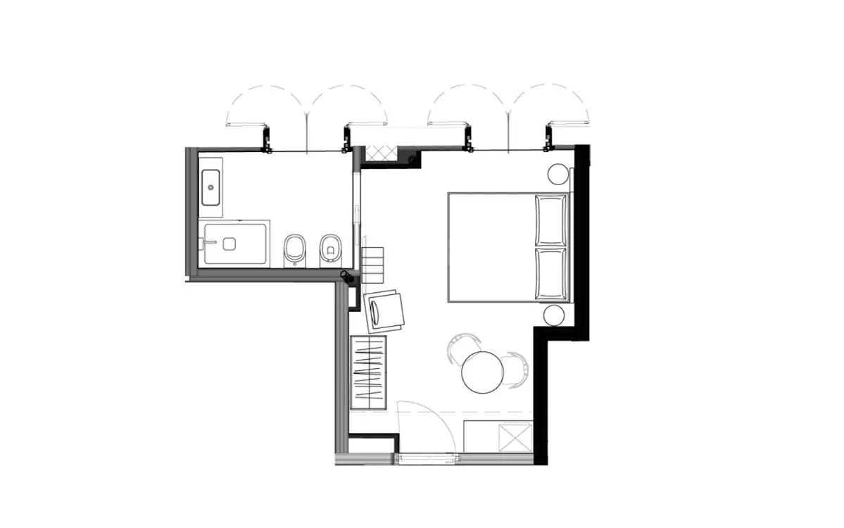 Floor plan in Hotel Windsor