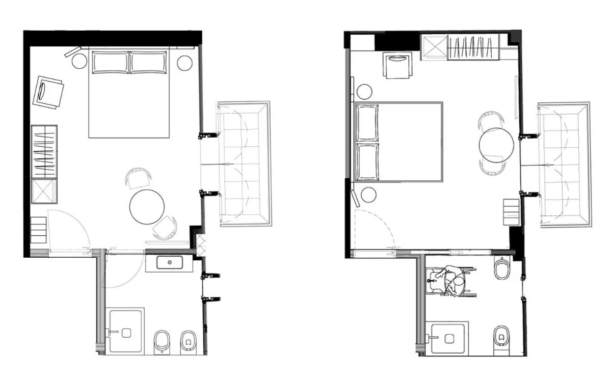 Floor plan in Hotel Windsor
