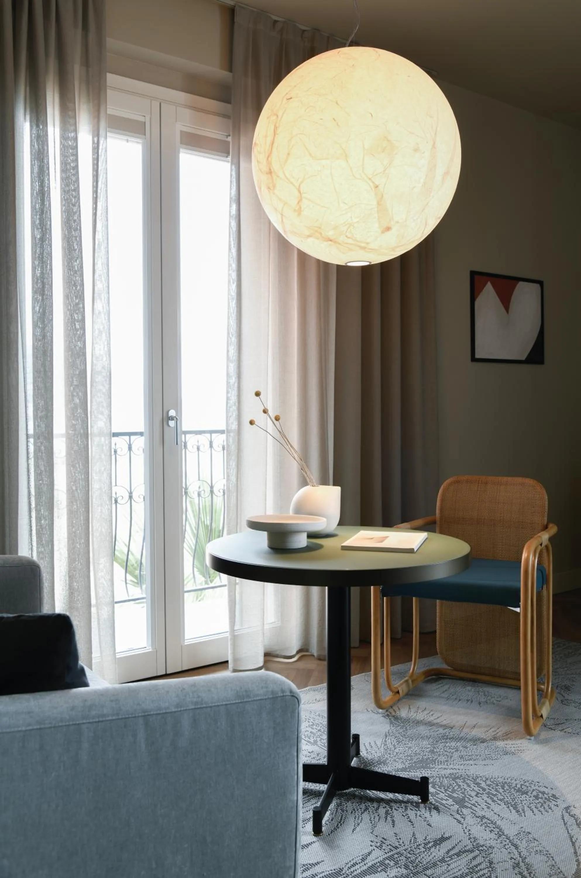 Seating area in Hotel Windsor