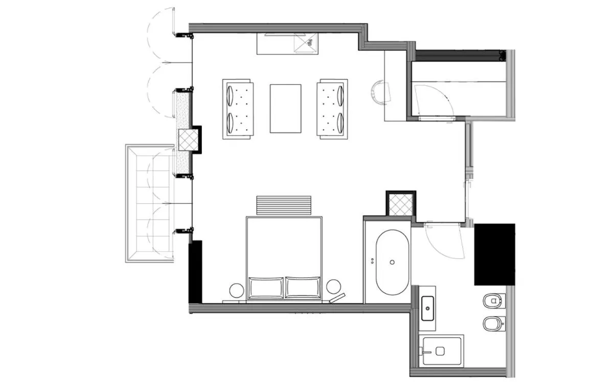 Floor plan in Hotel Windsor