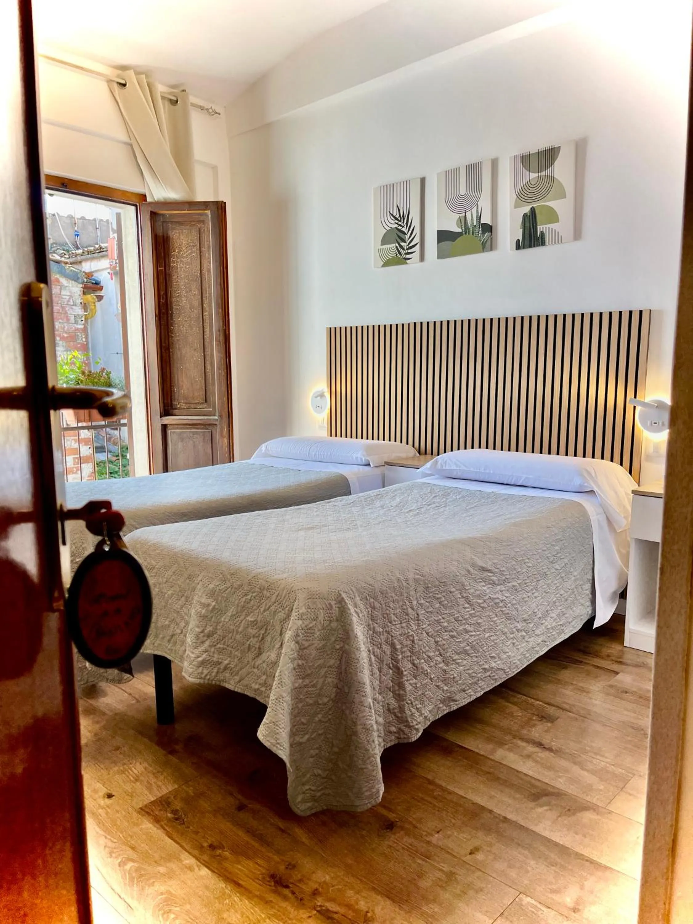 Bed in Hotel S. Ercolano