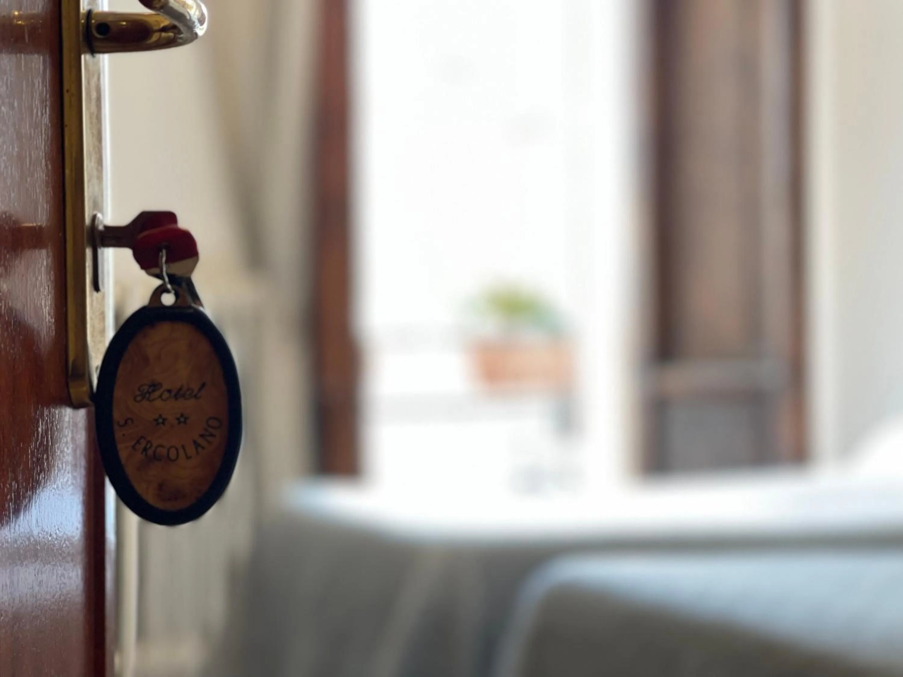 Bed in Hotel S. Ercolano