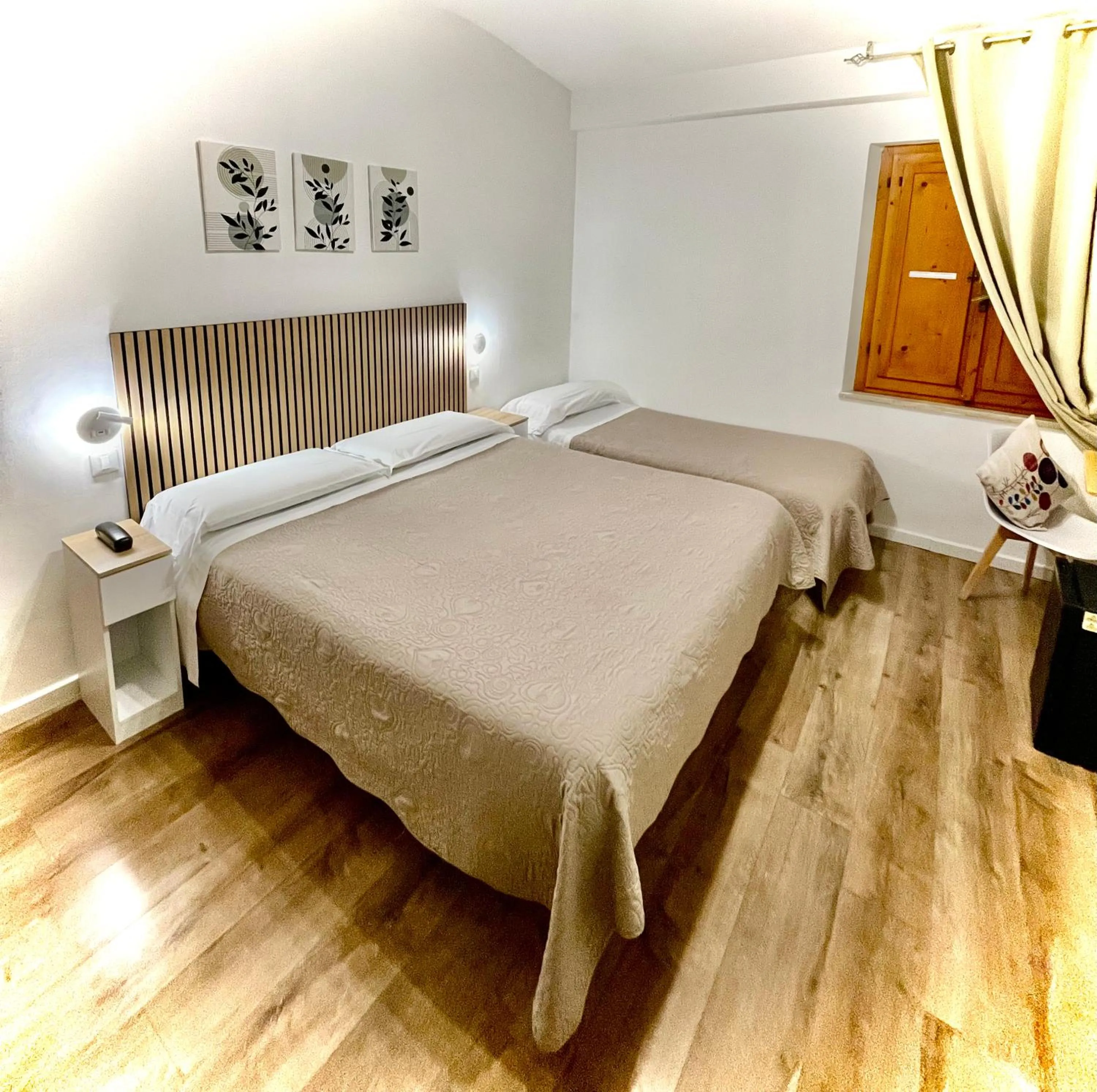 Bed in Hotel S. Ercolano