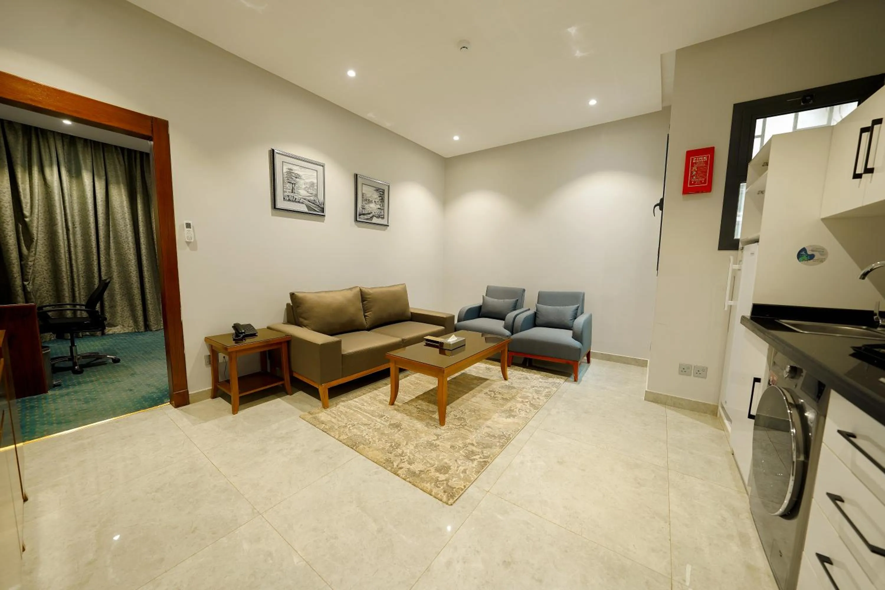Living room in Celine Home Serviced Apartment - Tuwaiq