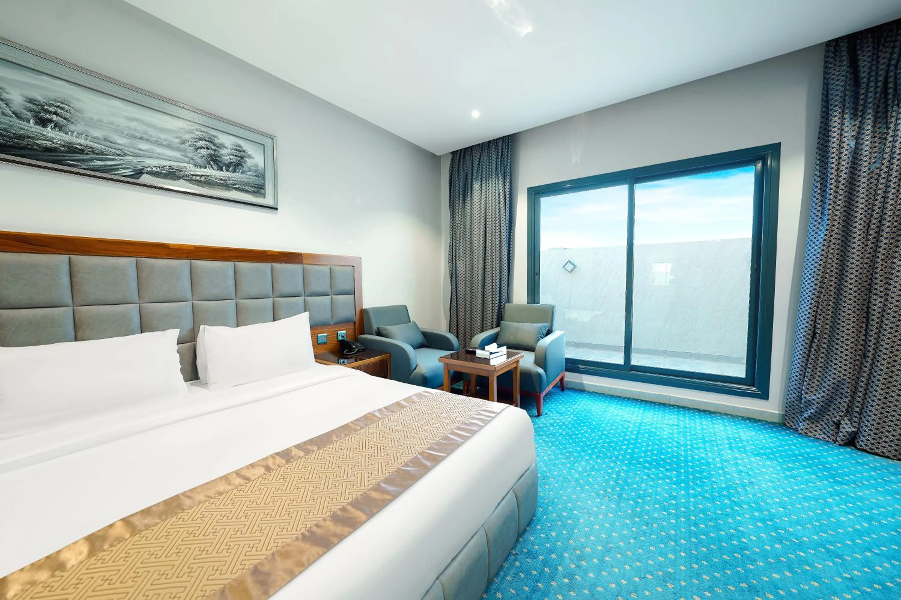 Bed in Celine Home Serviced Apartment - Tuwaiq