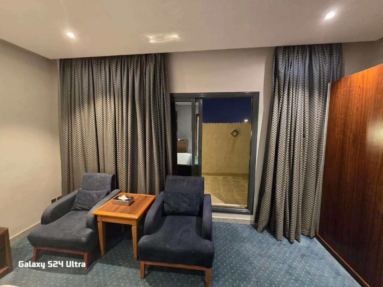 Balcony/Terrace in Celine Home Serviced Apartment - Tuwaiq