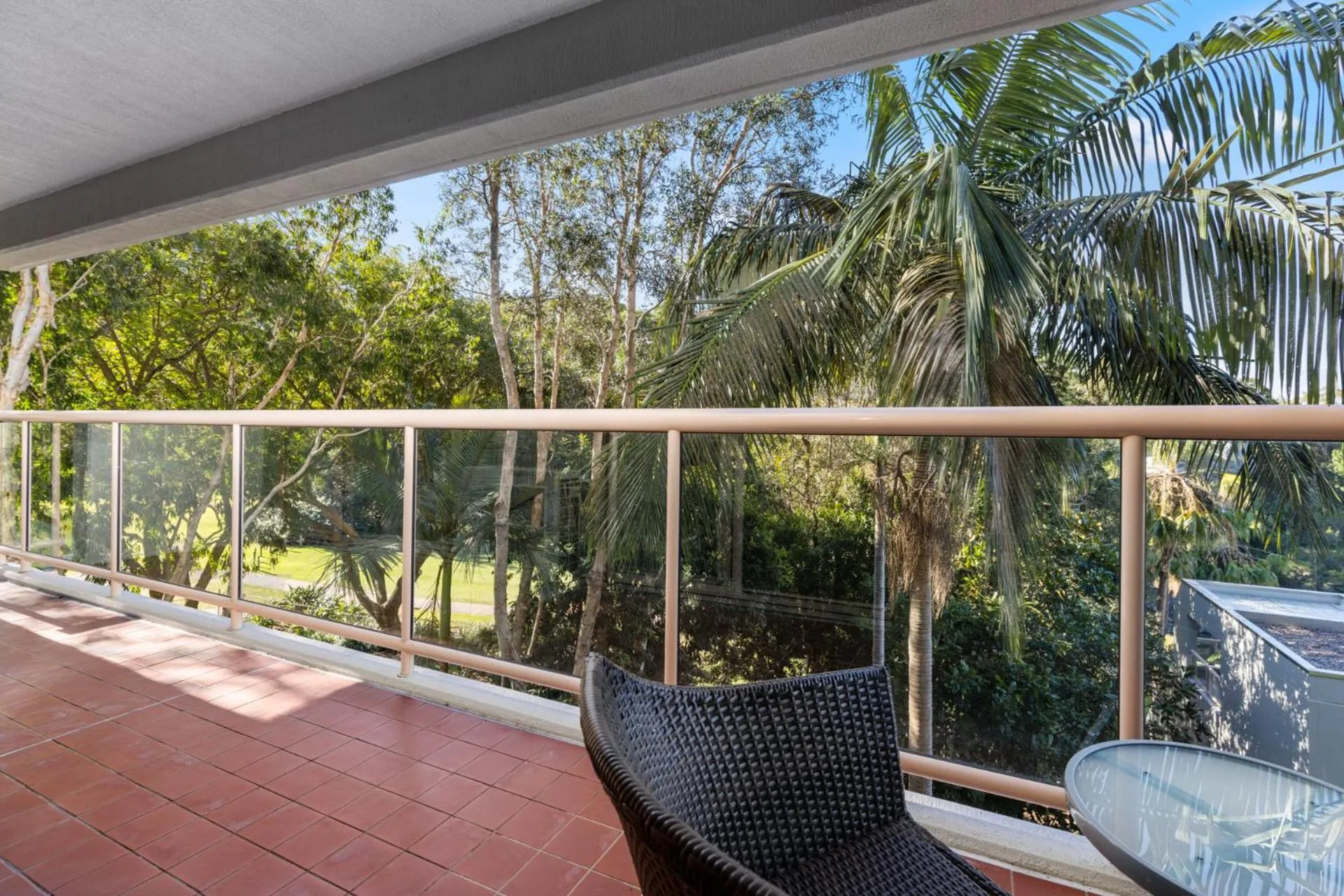 Garden in Charlesworth Bay Beach Resort