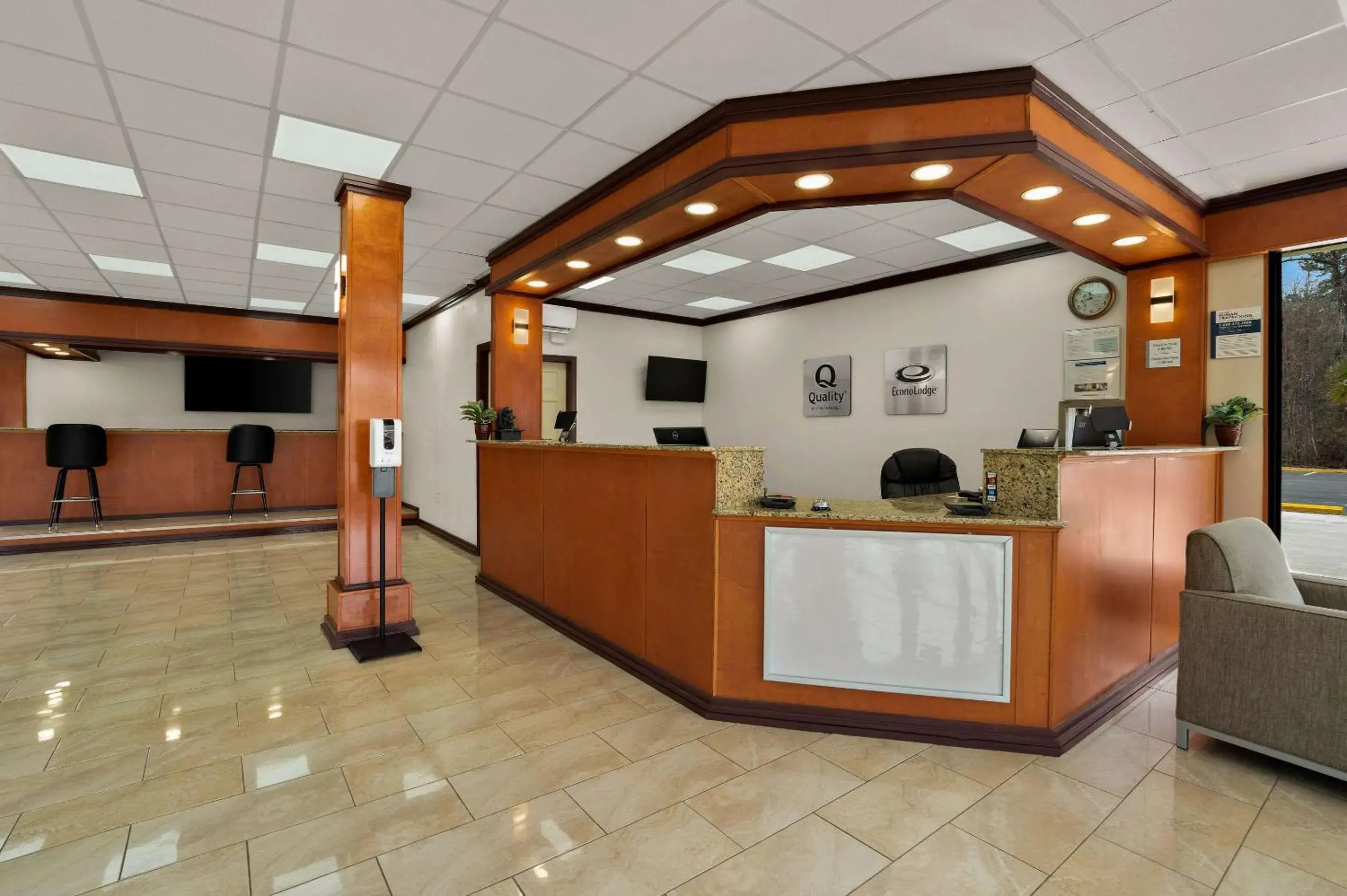 Lobby or reception in Quality Inn Lobby or reception in Quality Inn