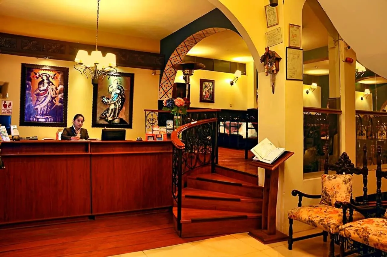 Lobby or reception in Casona Plaza Hotel Centro
