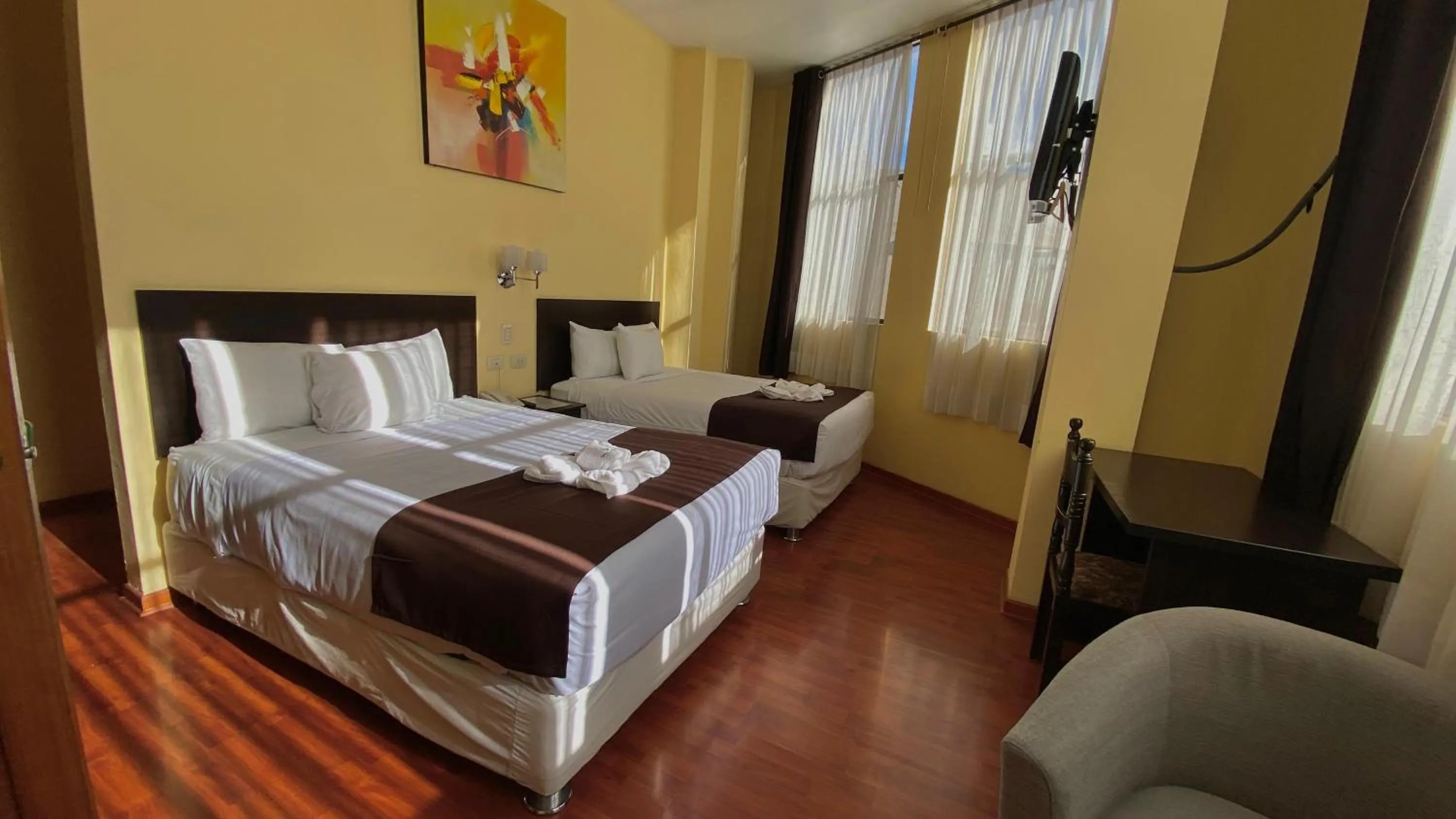 Bedroom, Bed in Casona Plaza Hotel Centro