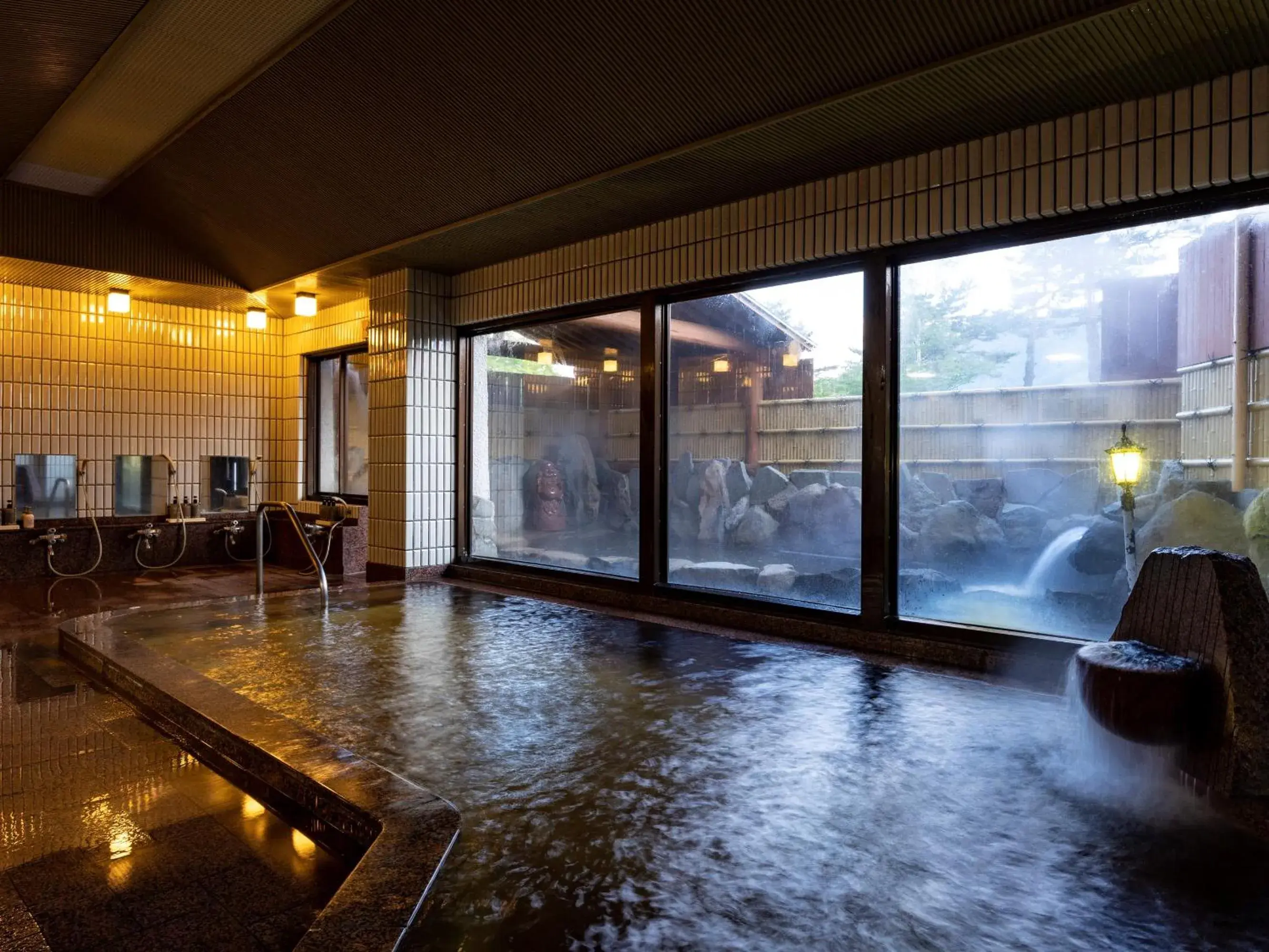 Hot Spring Bath in Madarao Kogen Hotel Hot Spring Bath in Madarao Kogen Hotel