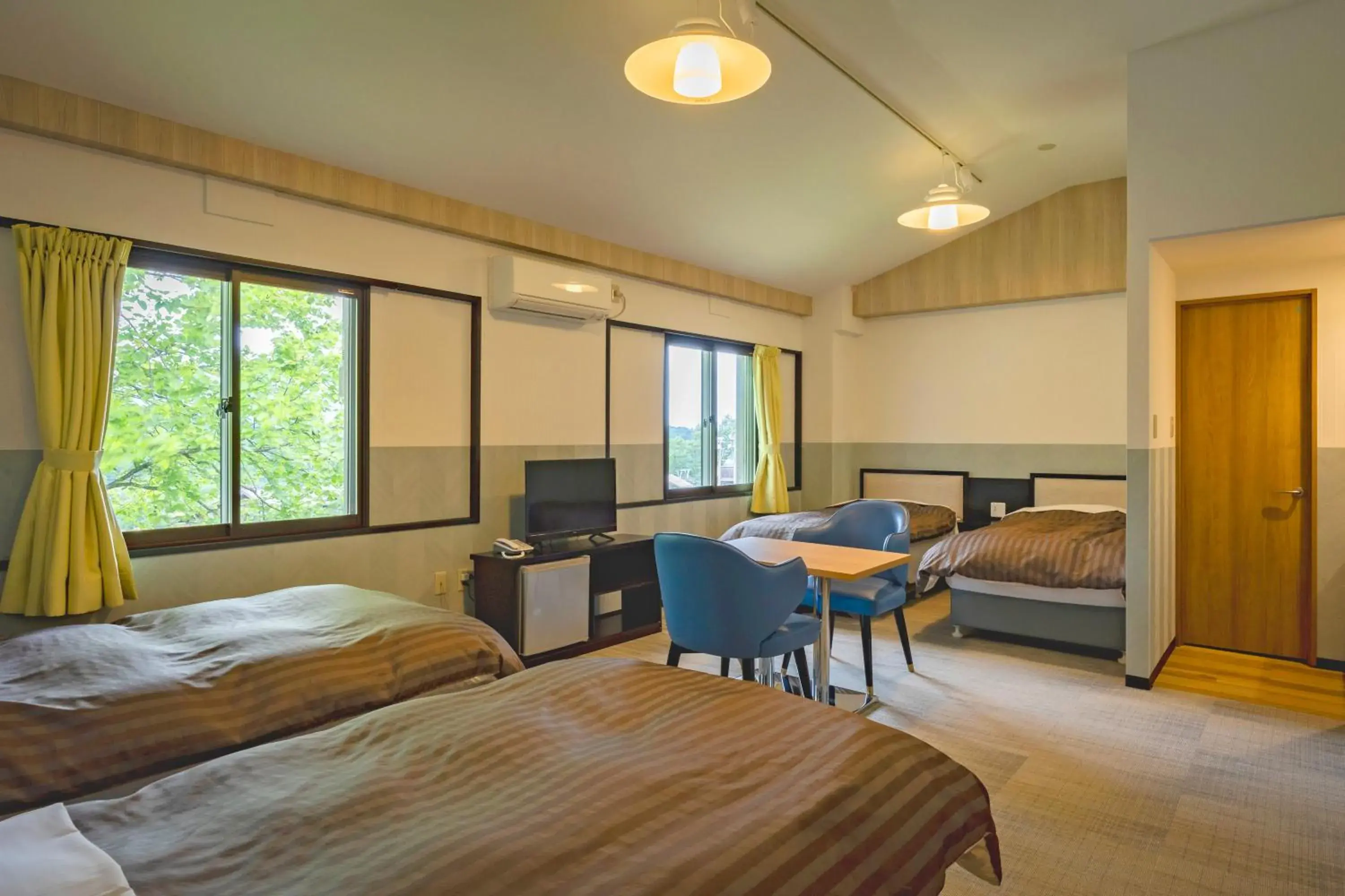 Bed in Madarao Kogen Hotel Bed in Madarao Kogen Hotel