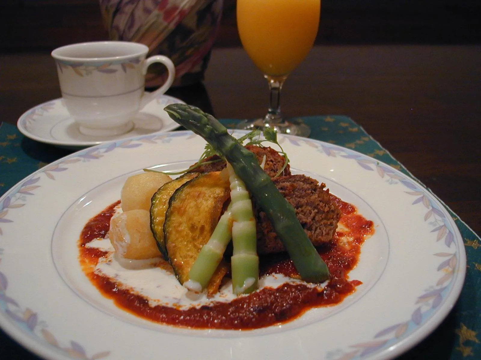 Food and drinks in Pension Pure