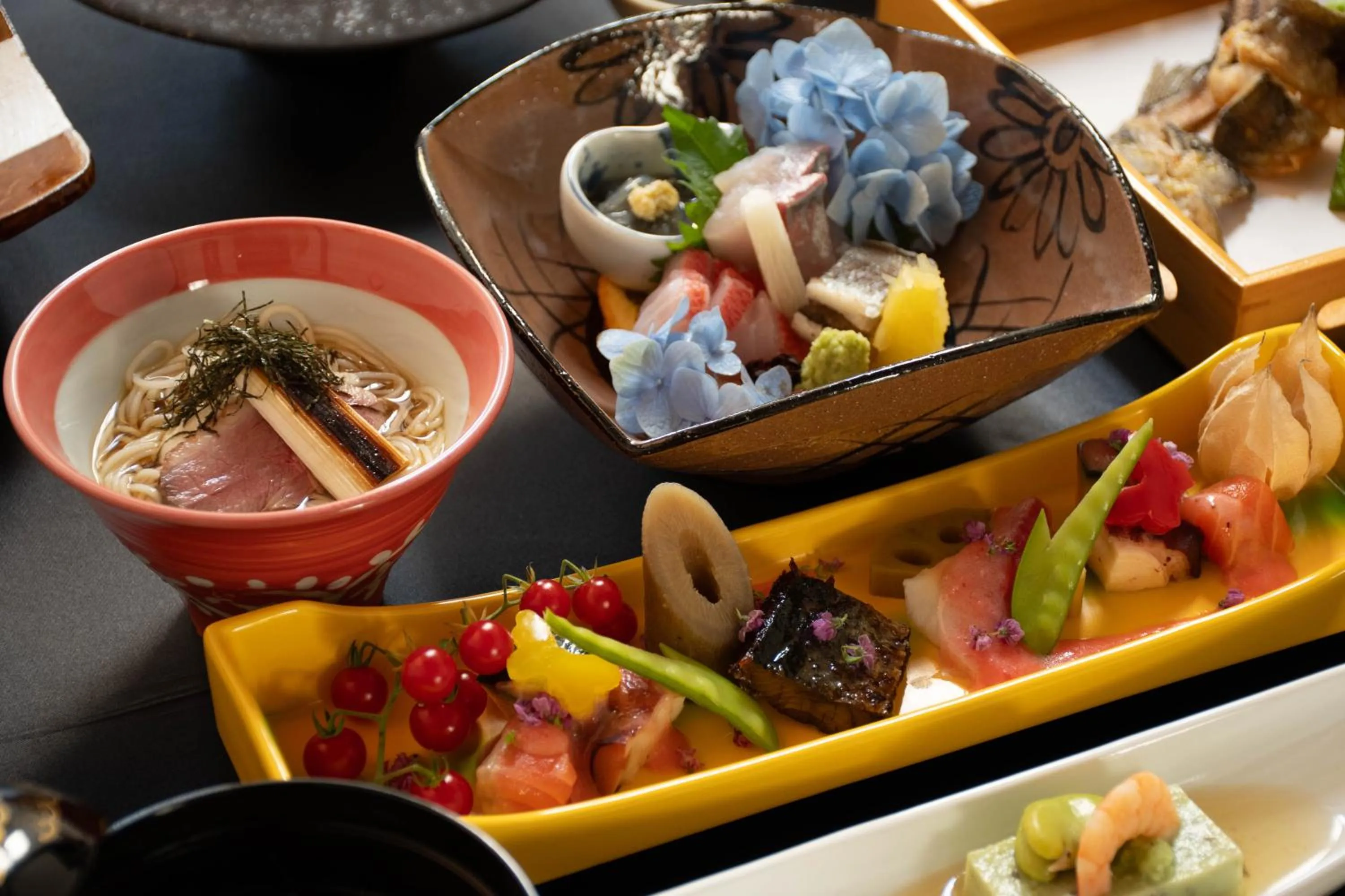 Dinner in Hanare Yado Yosizumi