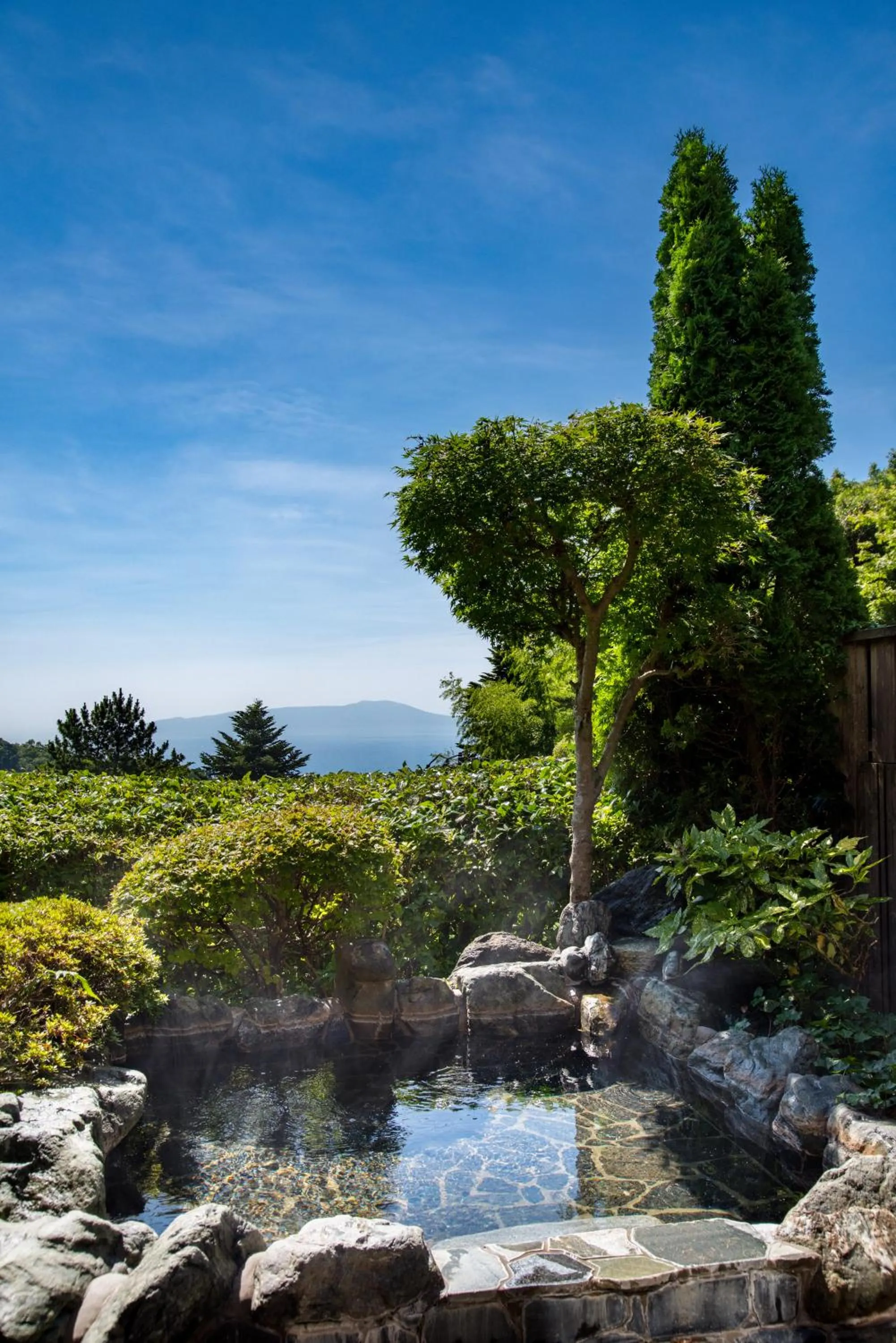 Open Air Bath in Hanare Yado Yosizumi