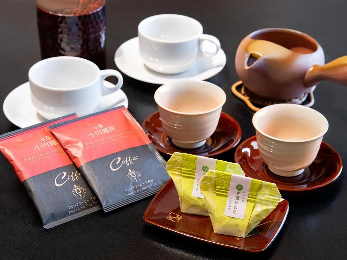 Coffee/tea facilities in Hanare Yado Yosizumi