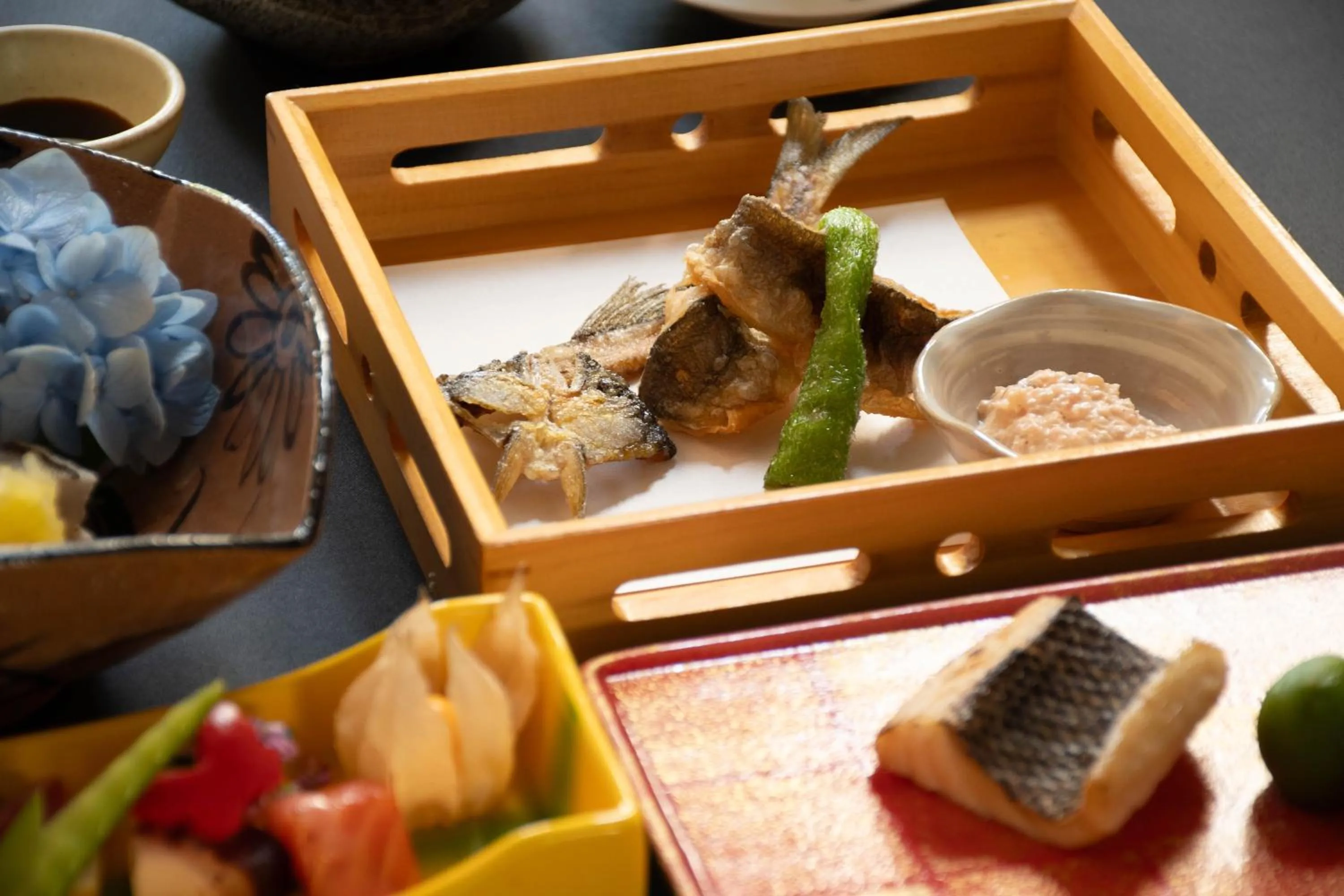 Dinner in Hanare Yado Yosizumi