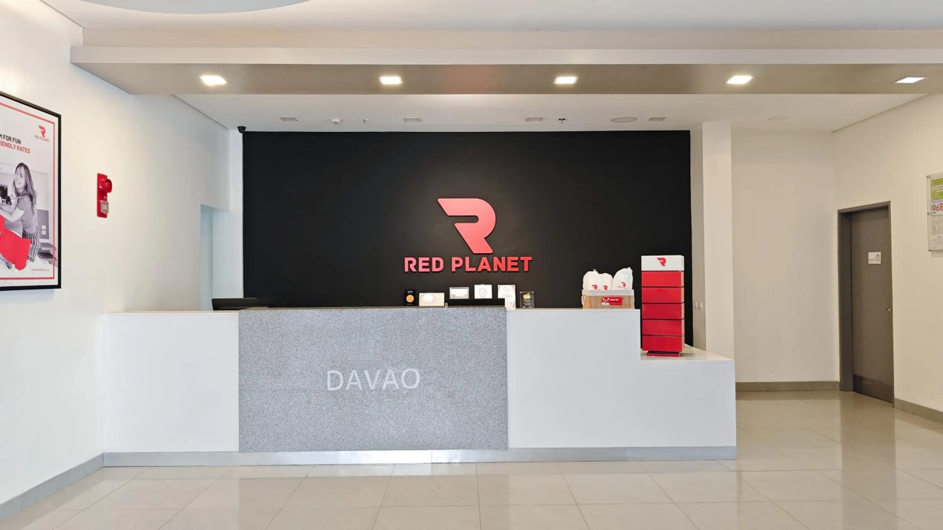 Lobby or reception in Red Planet Davao