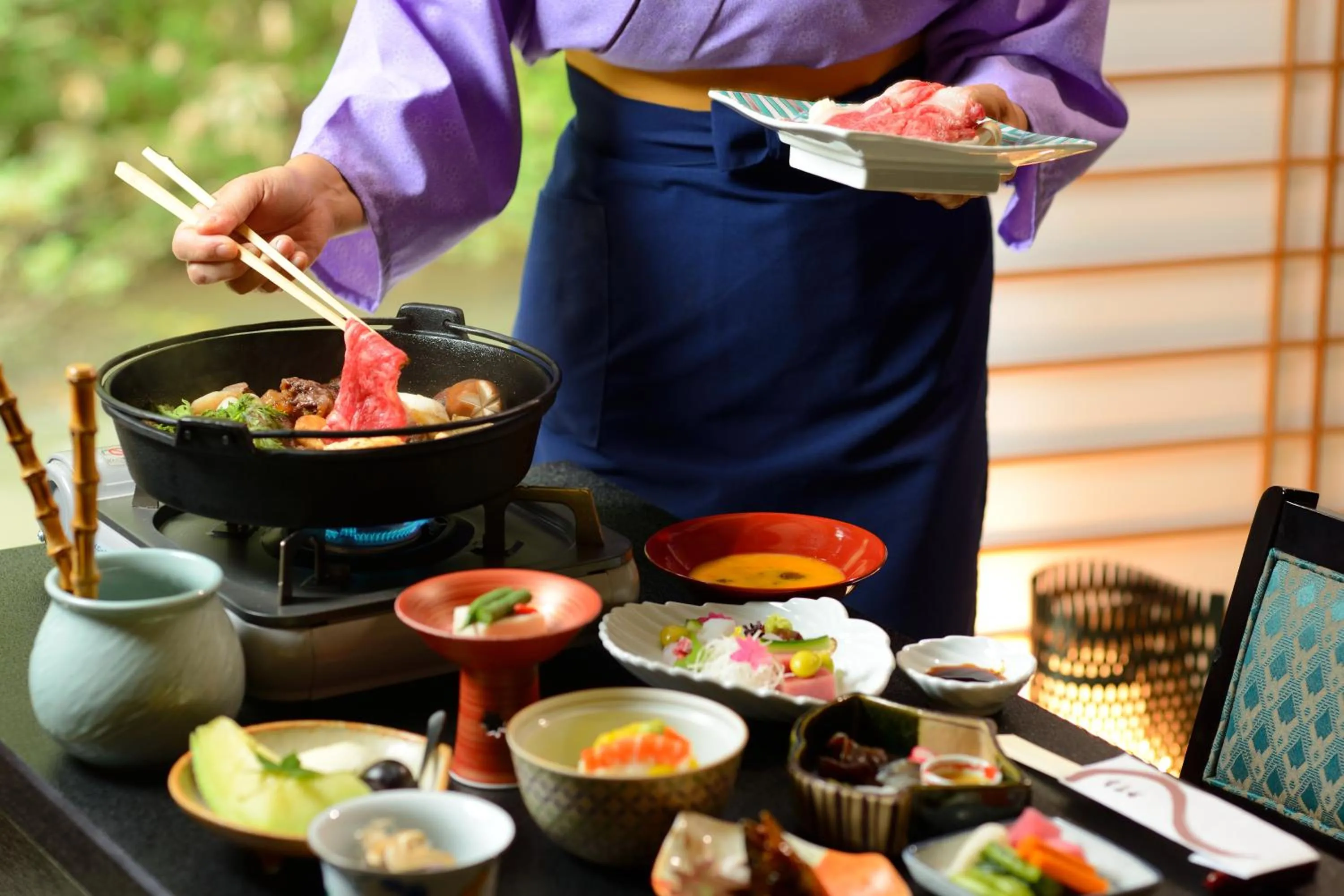 Dinner in Konjakutei