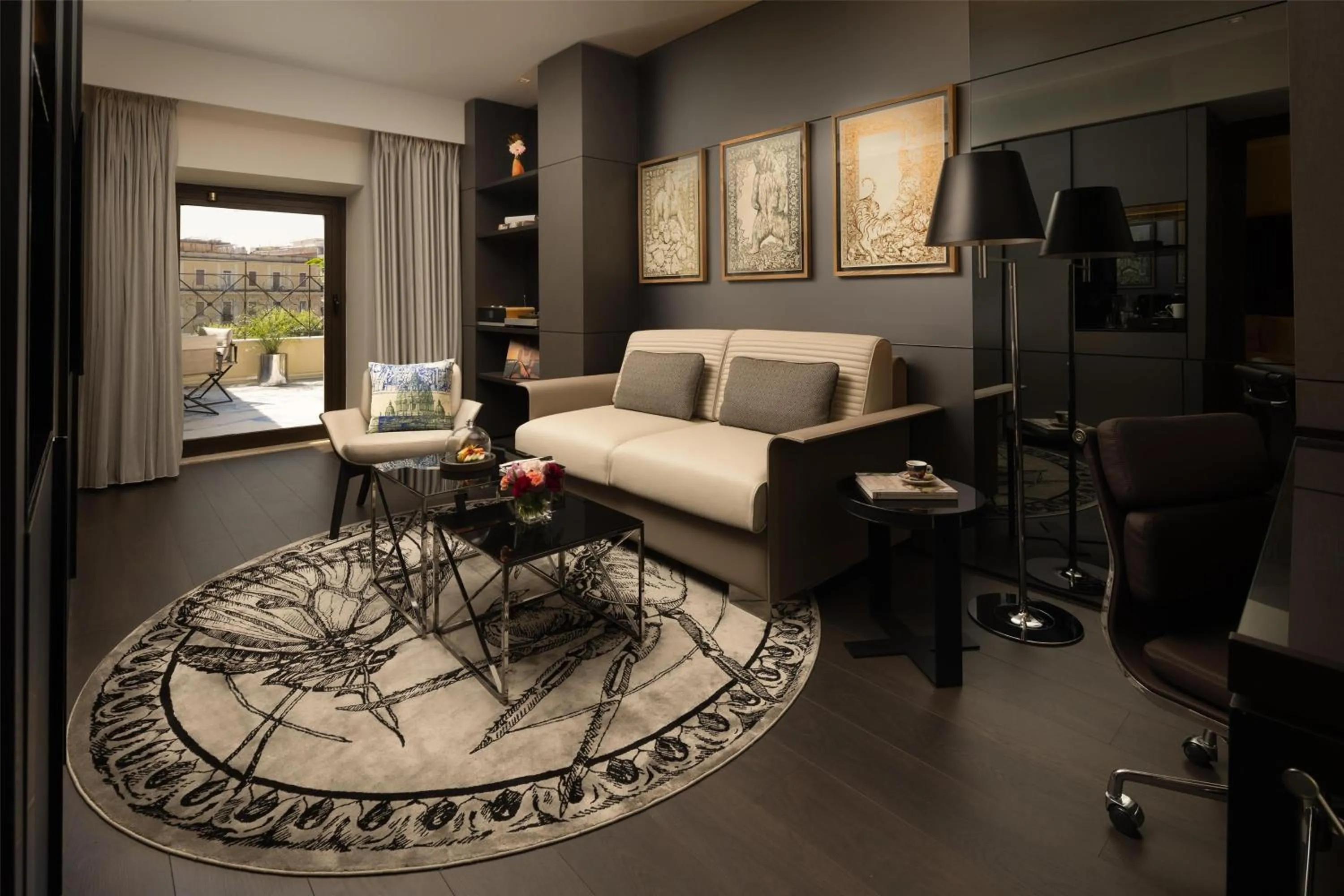 Photo of the whole room in art'otel Rome Piazza Sallustio, Powered by Radisson Hotels