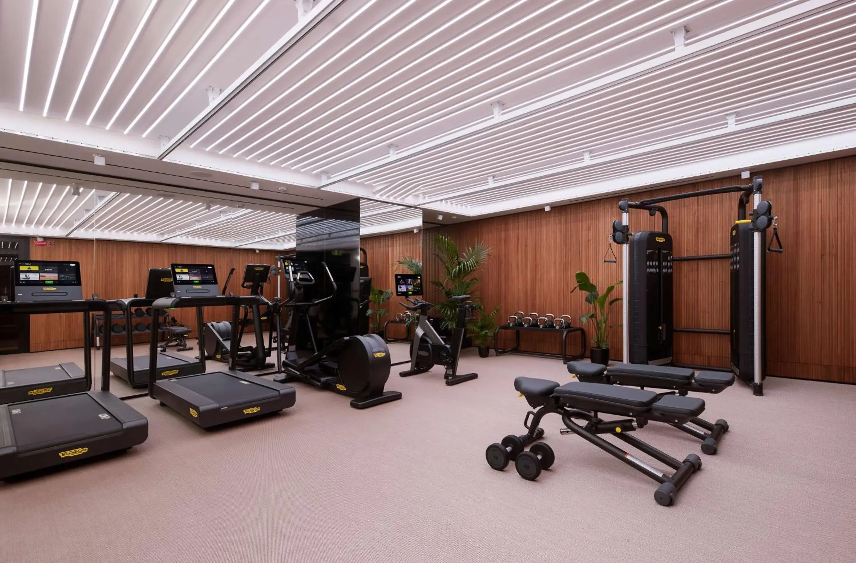 Fitness centre/facilities in art'otel Rome Piazza Sallustio, Powered by Radisson Hotels Fitness centre/facilities in art'otel Rome Piazza Sallustio, Powered by Radisson Hotels