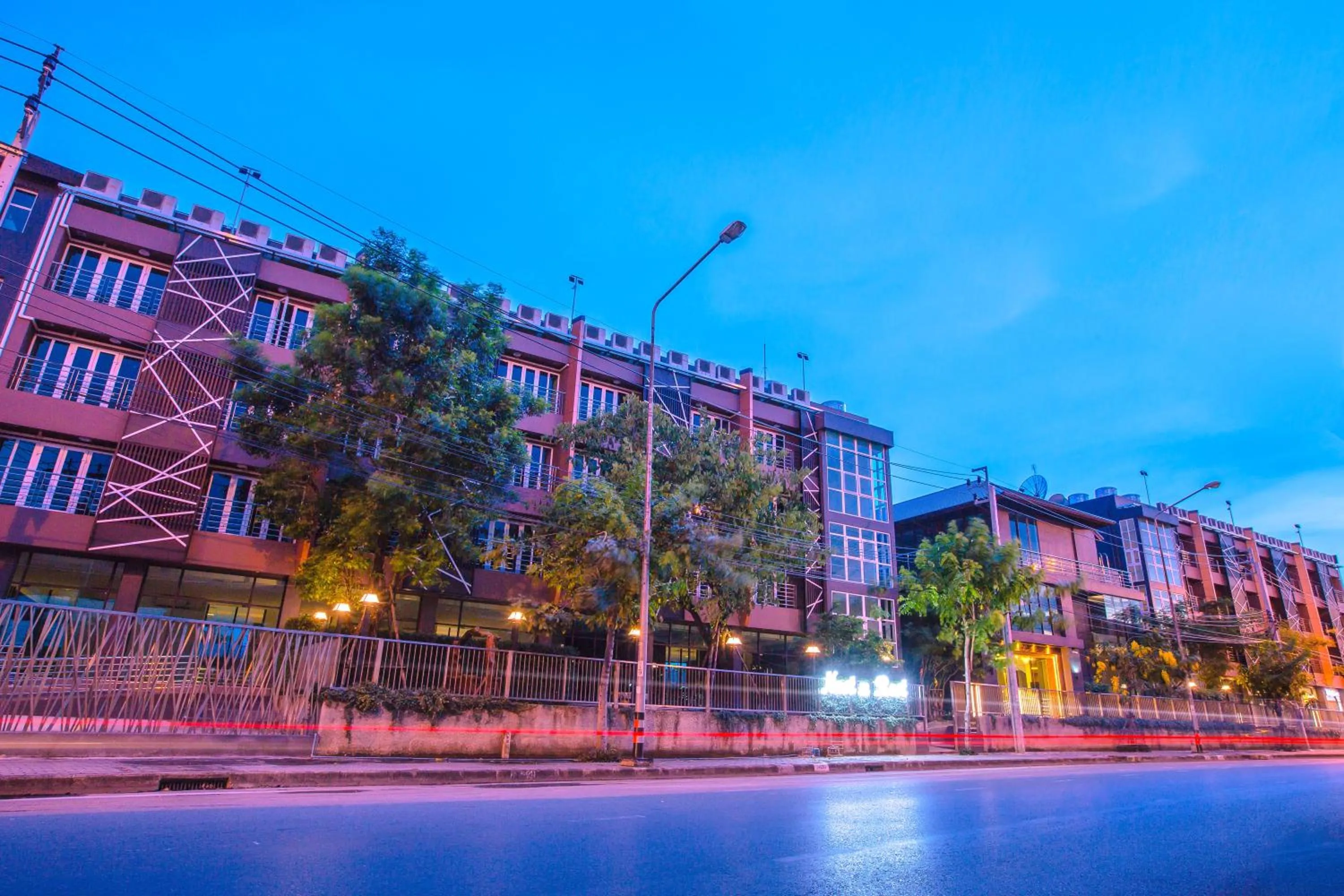 Property building in Nest n Rest Hotel