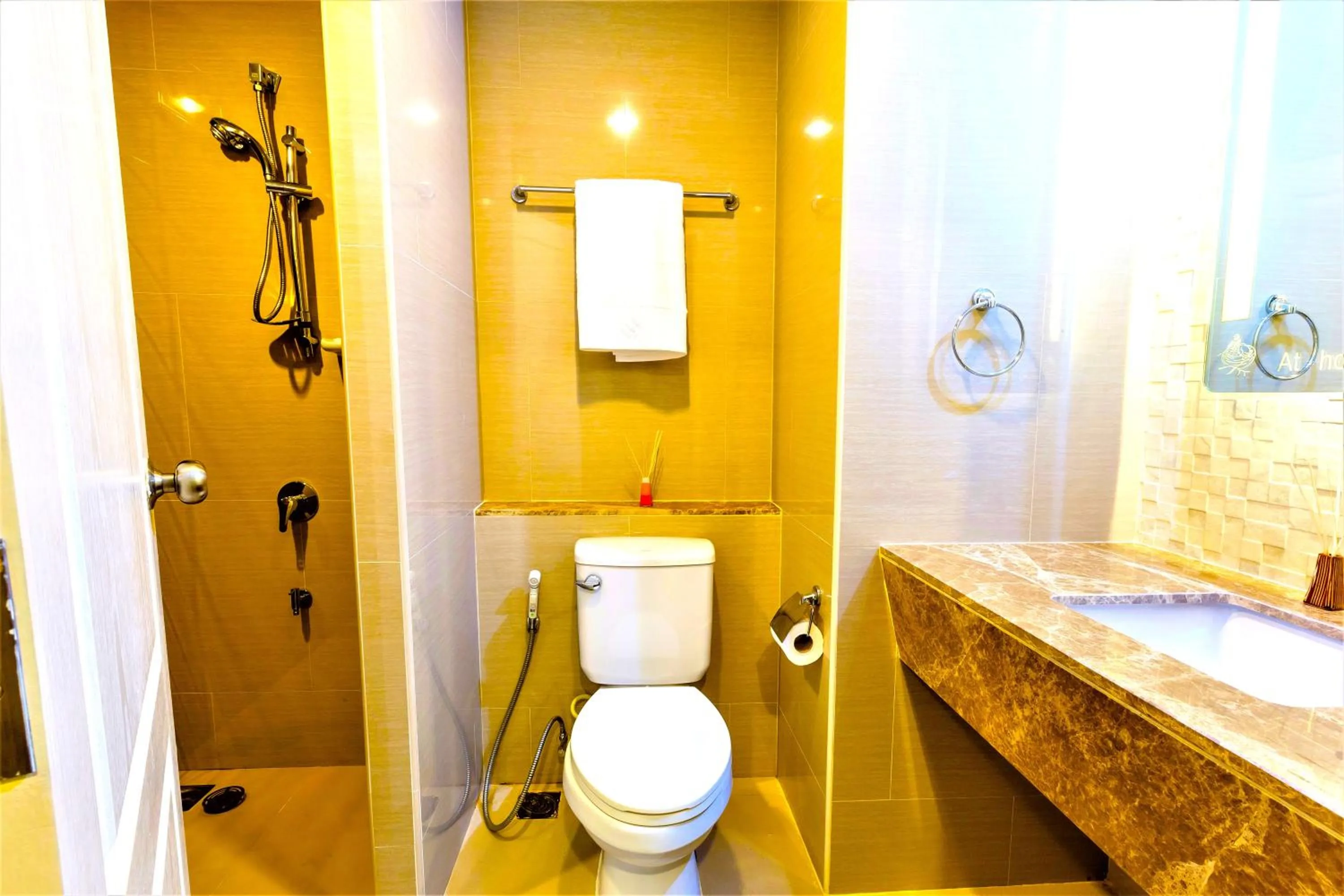 Bathroom in Nest n Rest Hotel