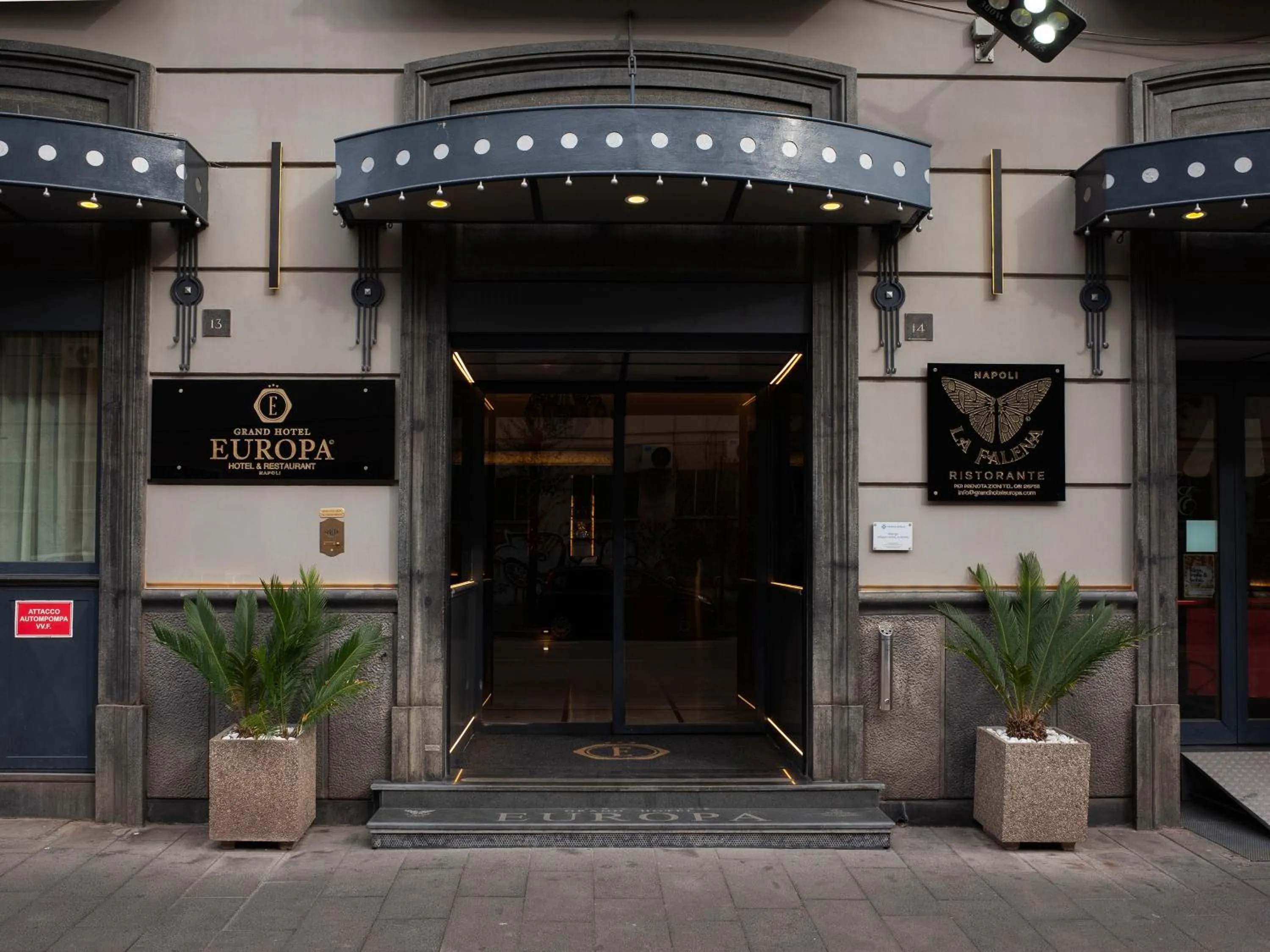 Property building in Grand Hotel Europa & Restaurant