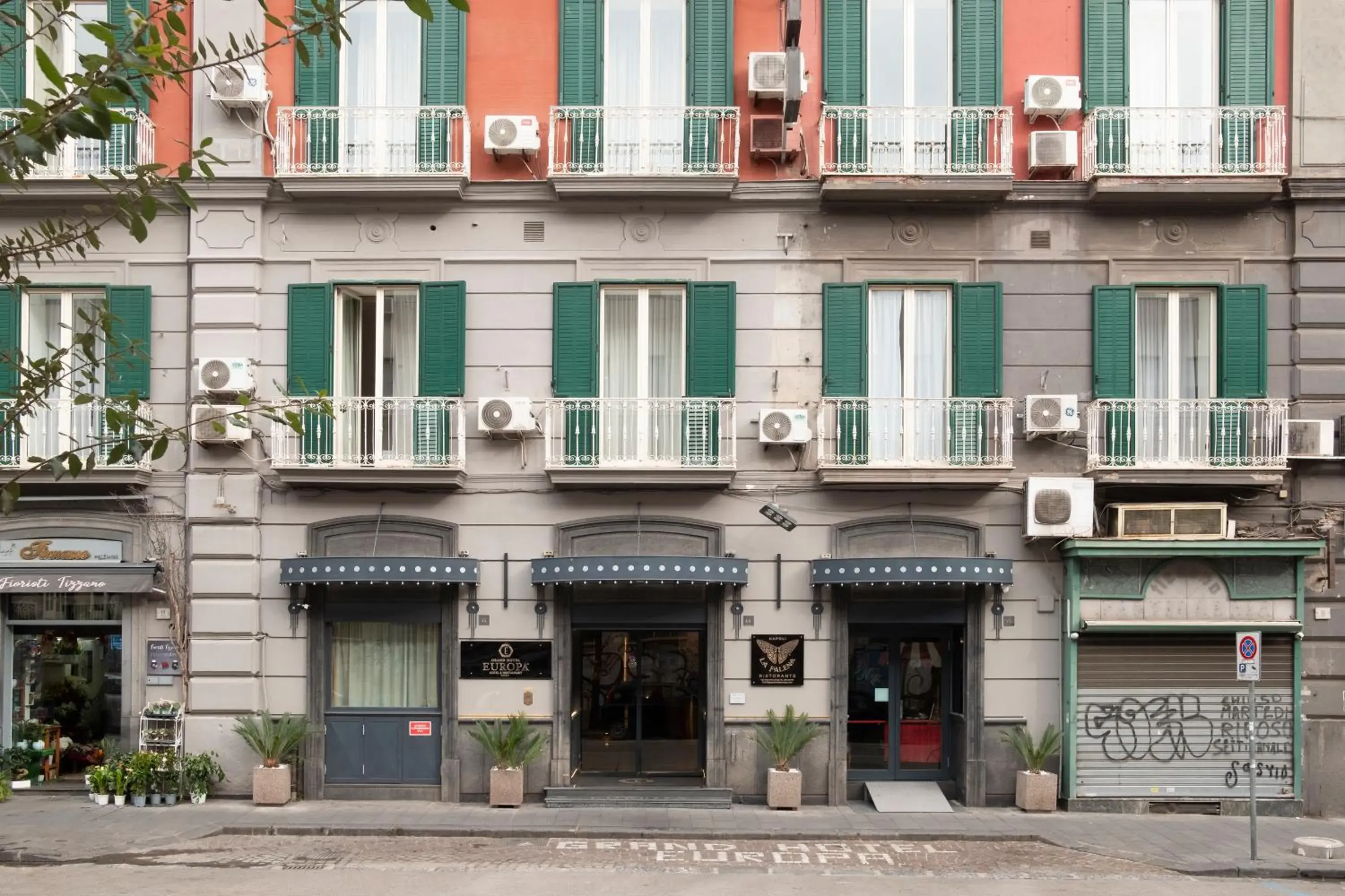 Property building in Grand Hotel Europa & Restaurant Property building in Grand Hotel Europa & Restaurant