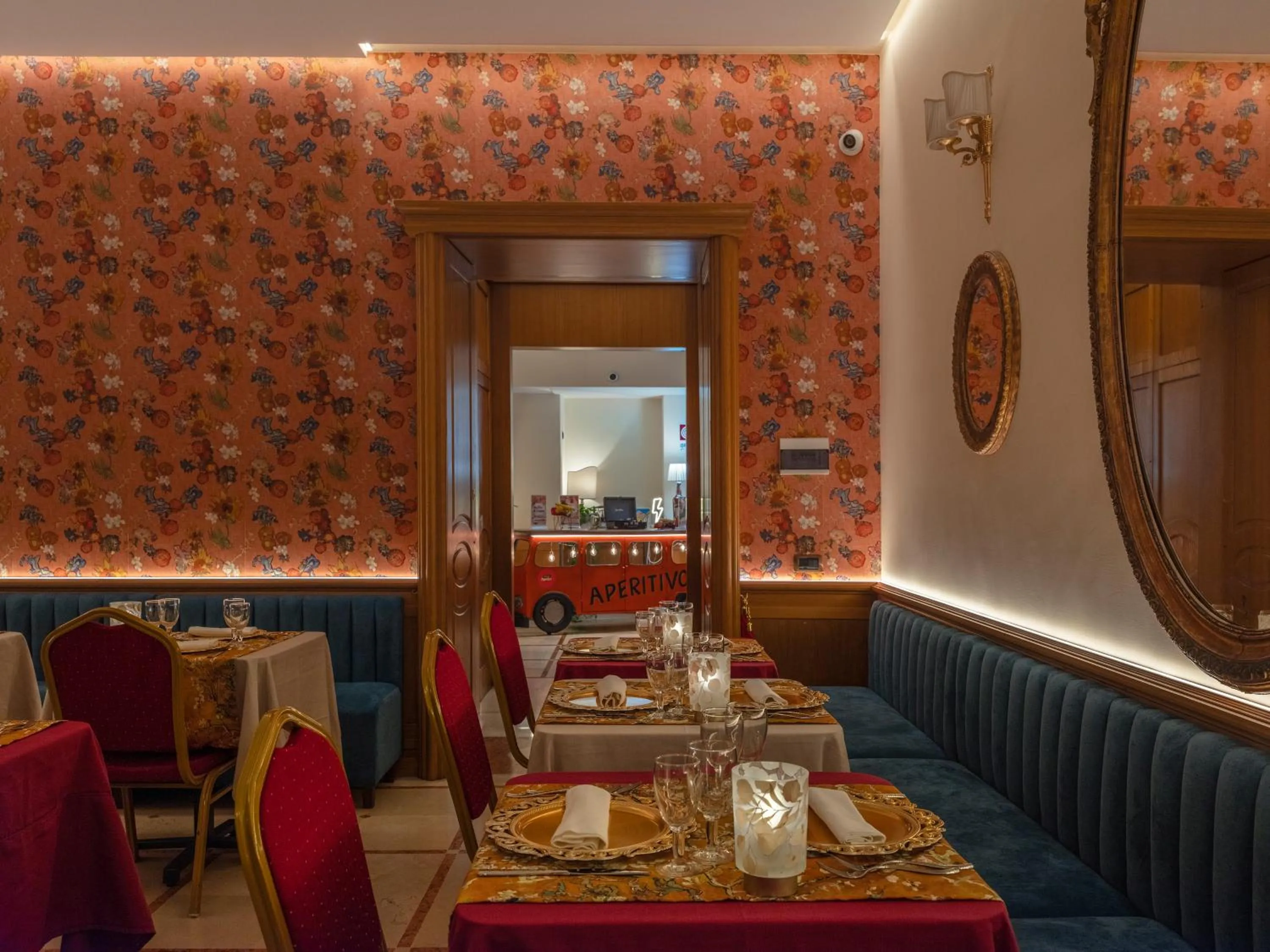 Restaurant/places to eat in Grand Hotel Europa & Restaurant