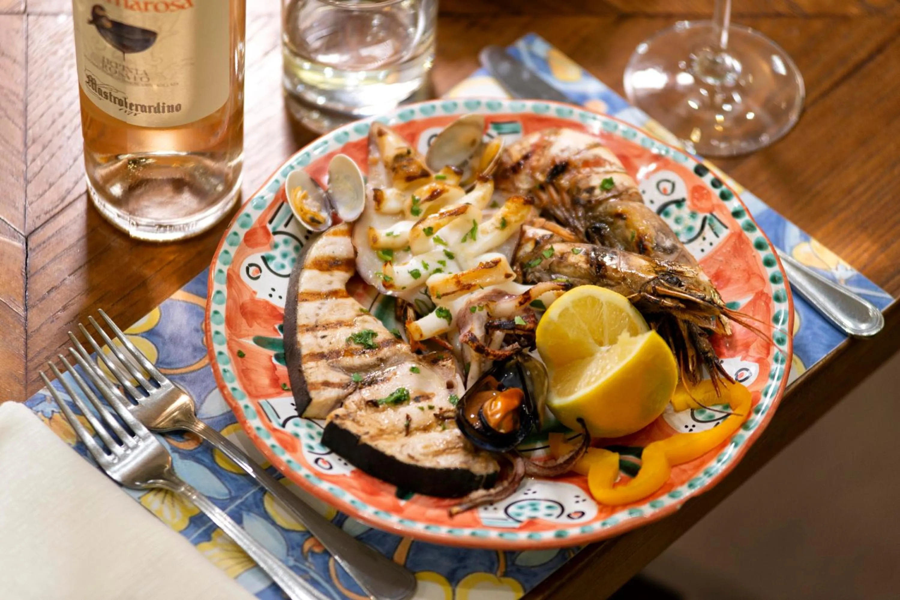 Restaurant/places to eat in Grand Hotel Europa & Restaurant