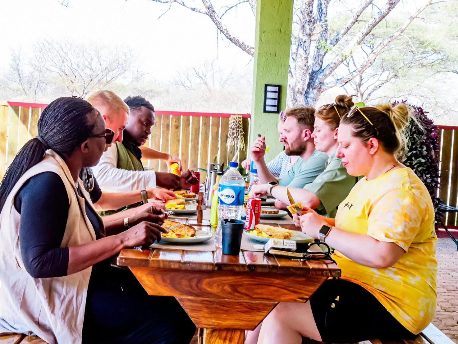 Dining area in Abenab Lodge & Tours cc