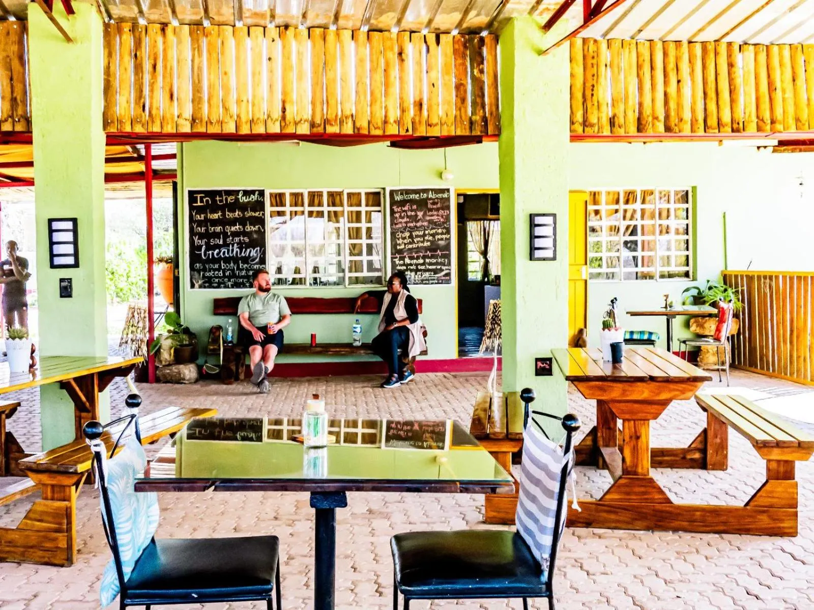Dining area in Abenab Lodge & Tours cc