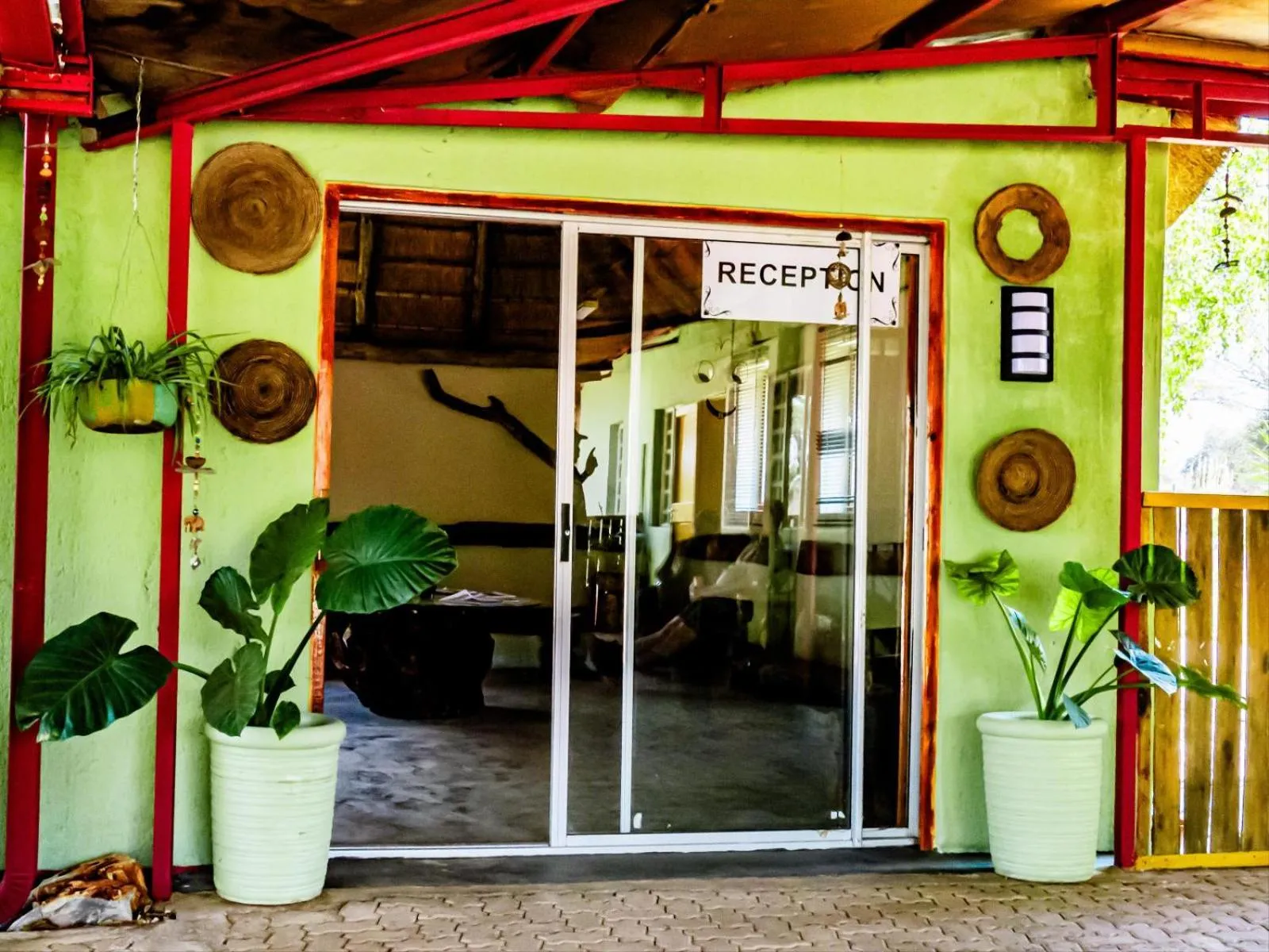 Facade/entrance in Abenab Lodge & Tours cc