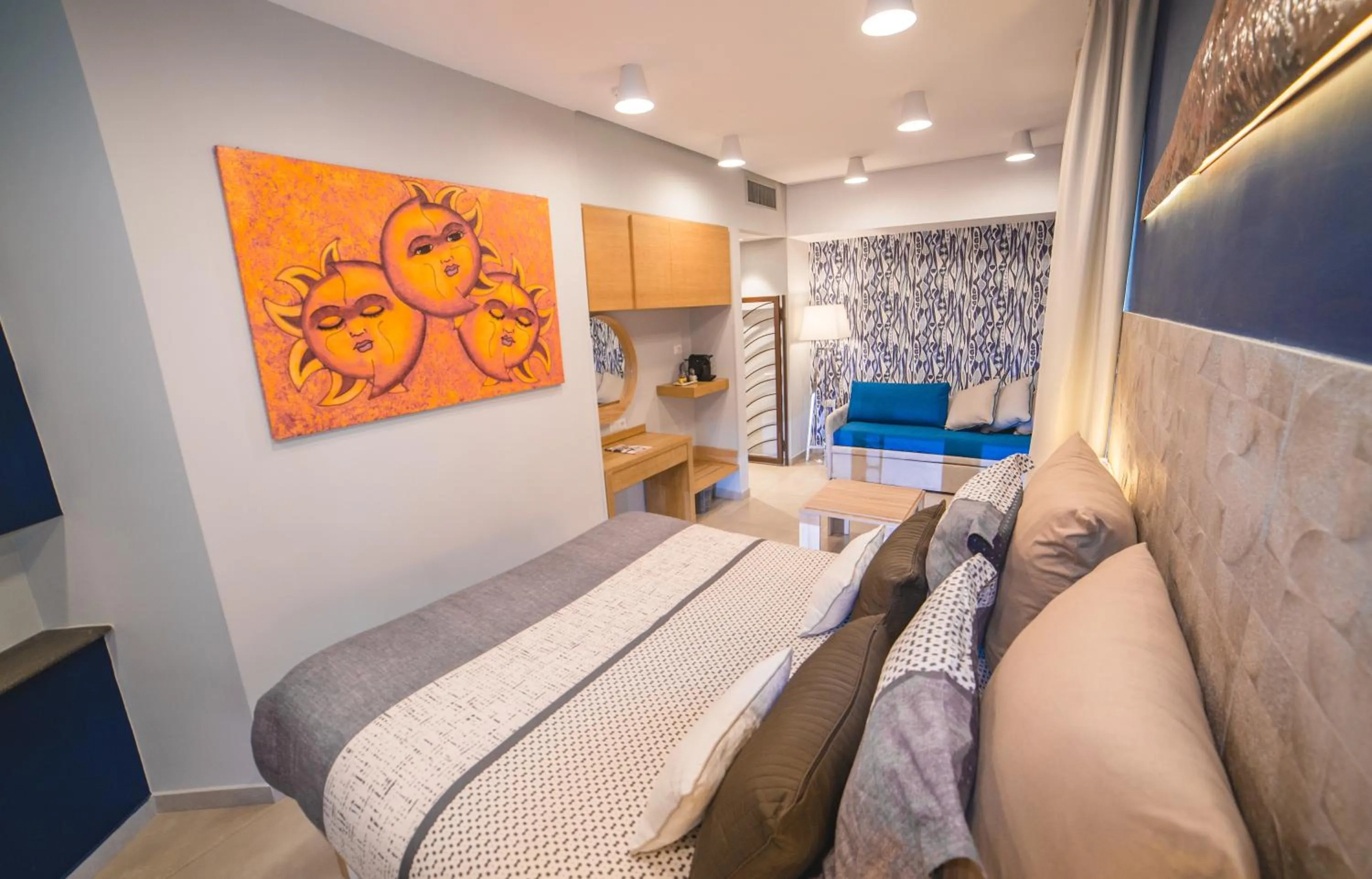 Photo of the whole room, Bed in Airone Hotel