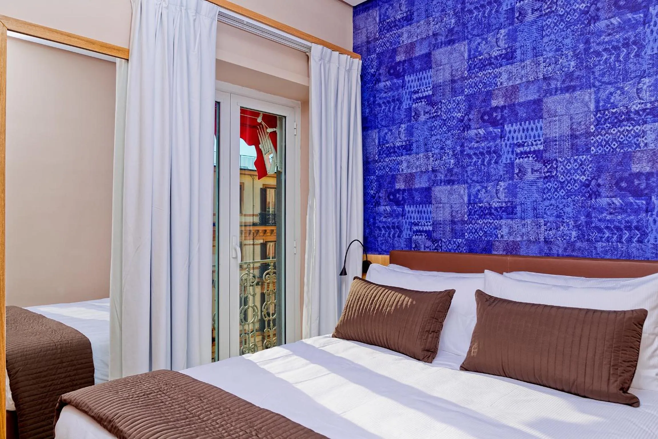 Bedroom, Bed in Airone Hotel