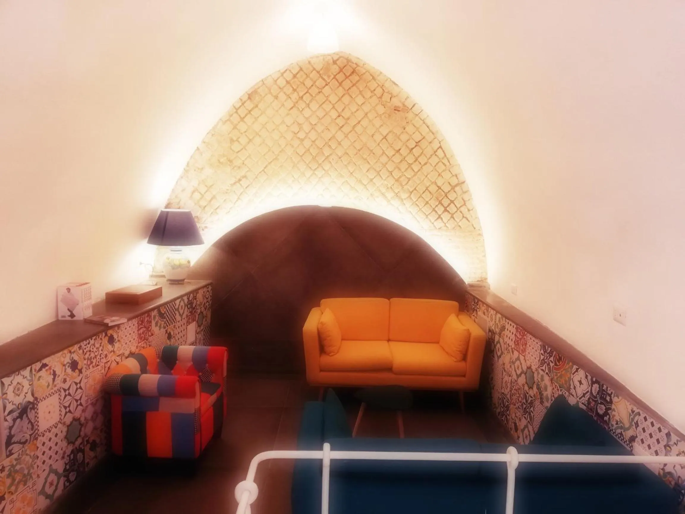 Living room in Airone Hotel