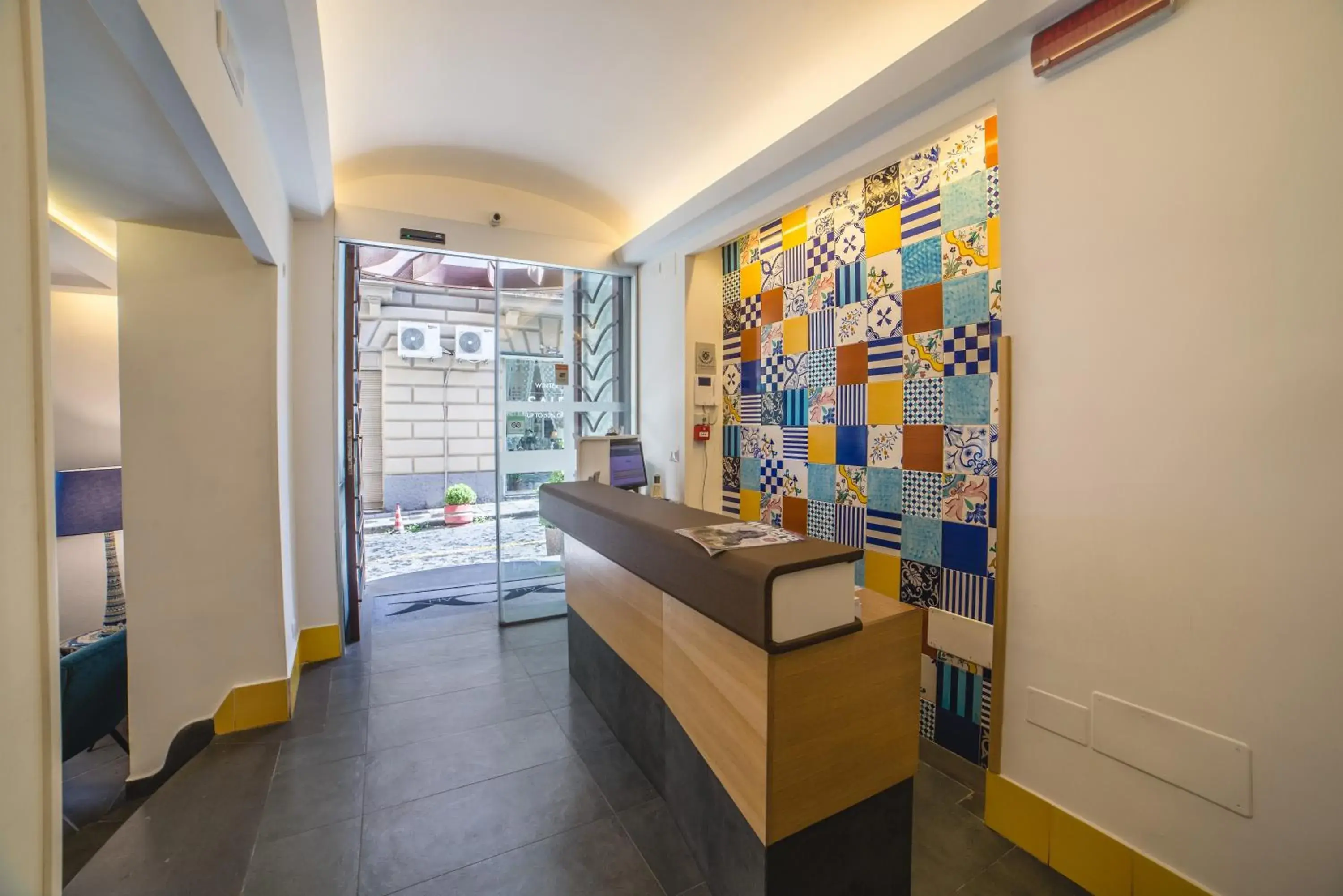 Lobby or reception in Airone Hotel Lobby or reception in Airone Hotel