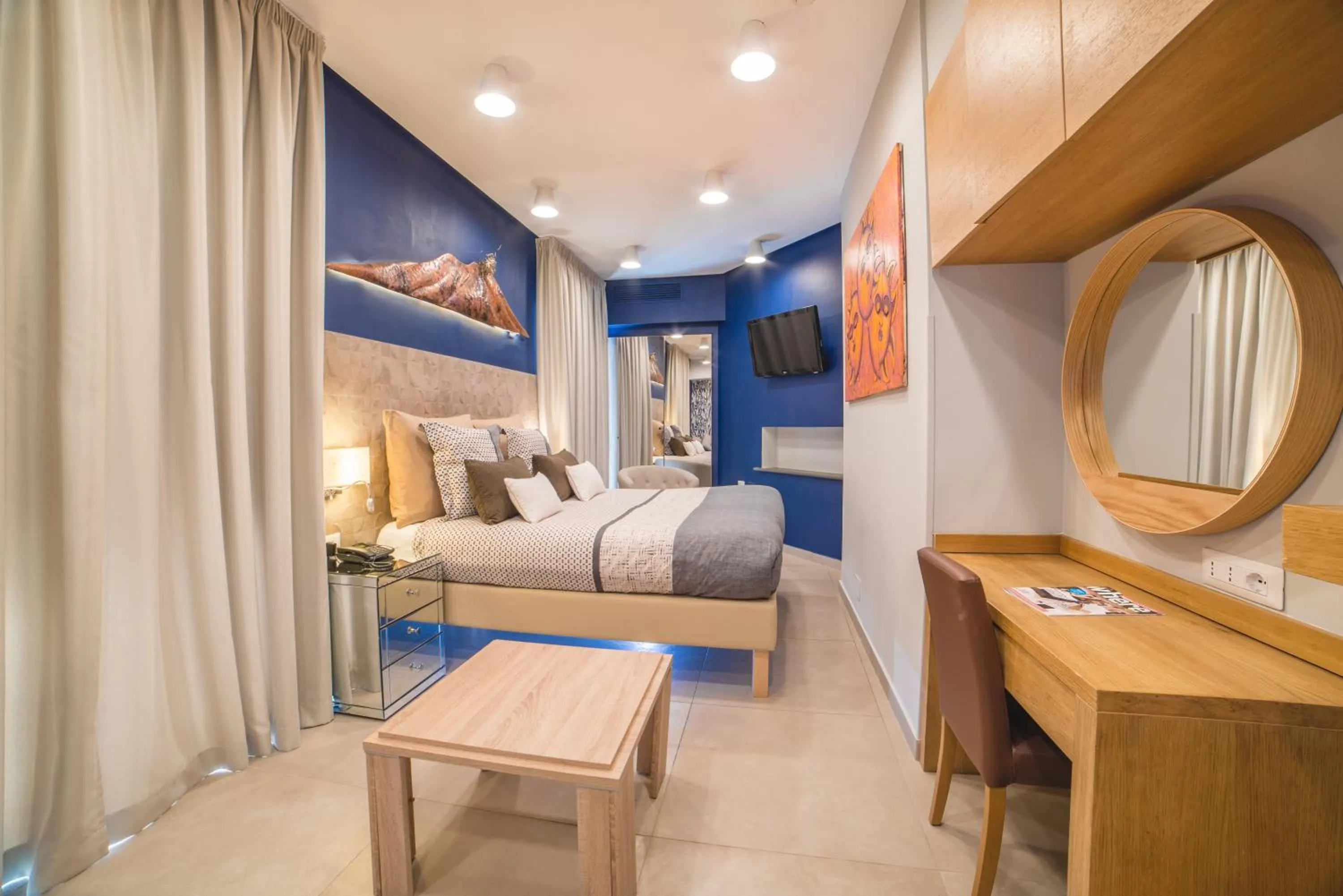 Photo of the whole room, Bed in Airone Hotel