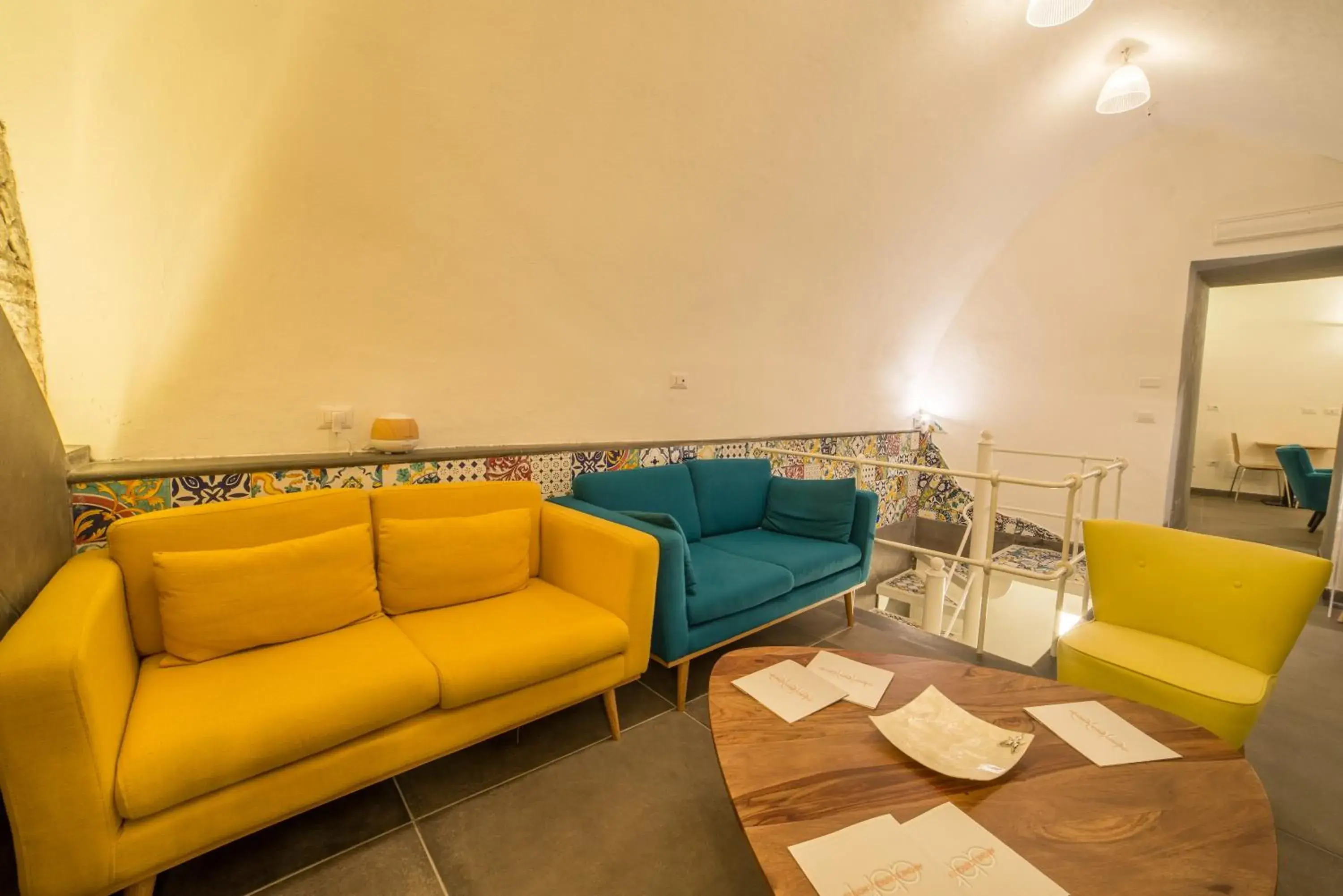 Living room in Airone Hotel Living room in Airone Hotel