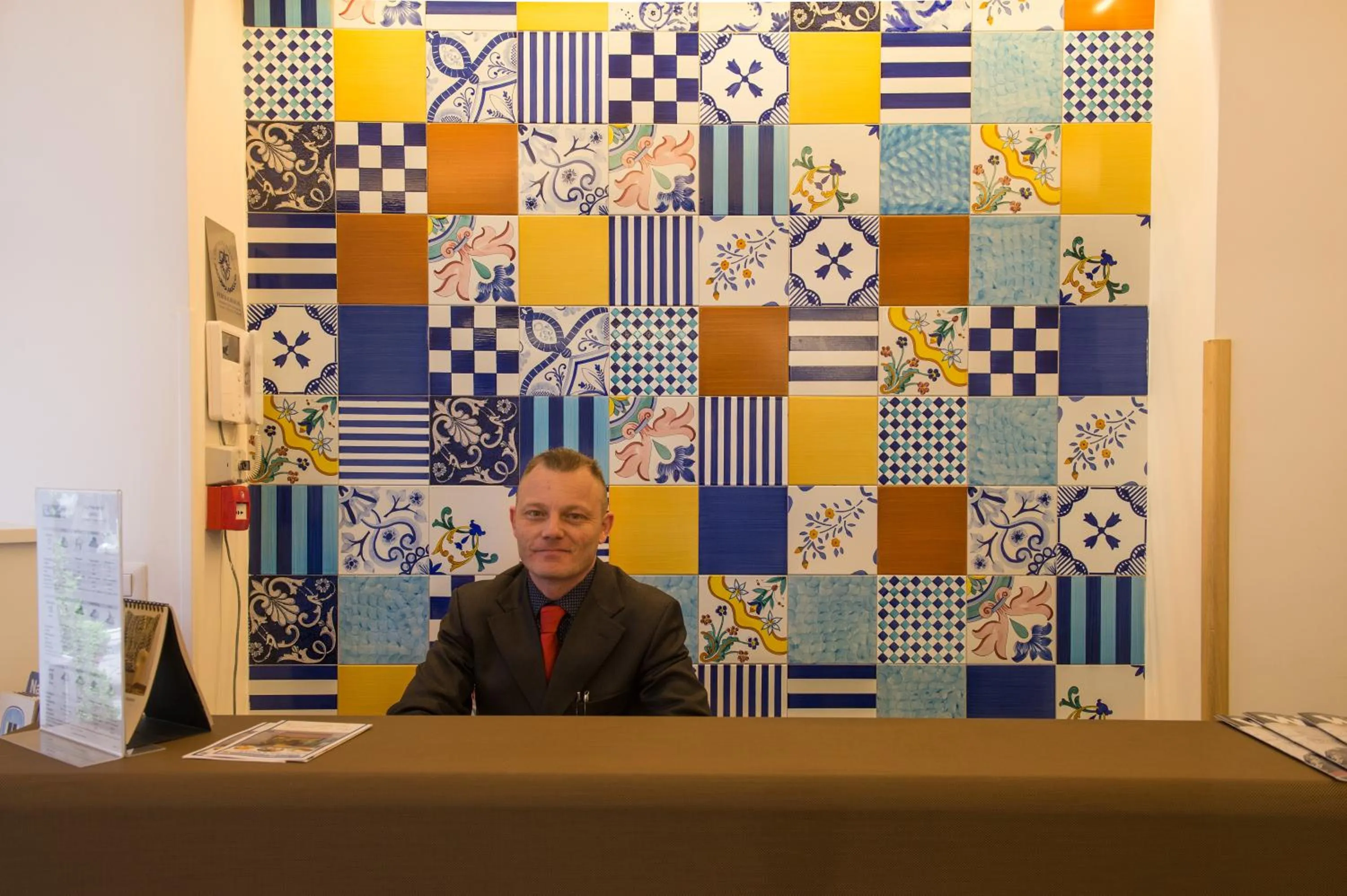 Staff in Airone Hotel