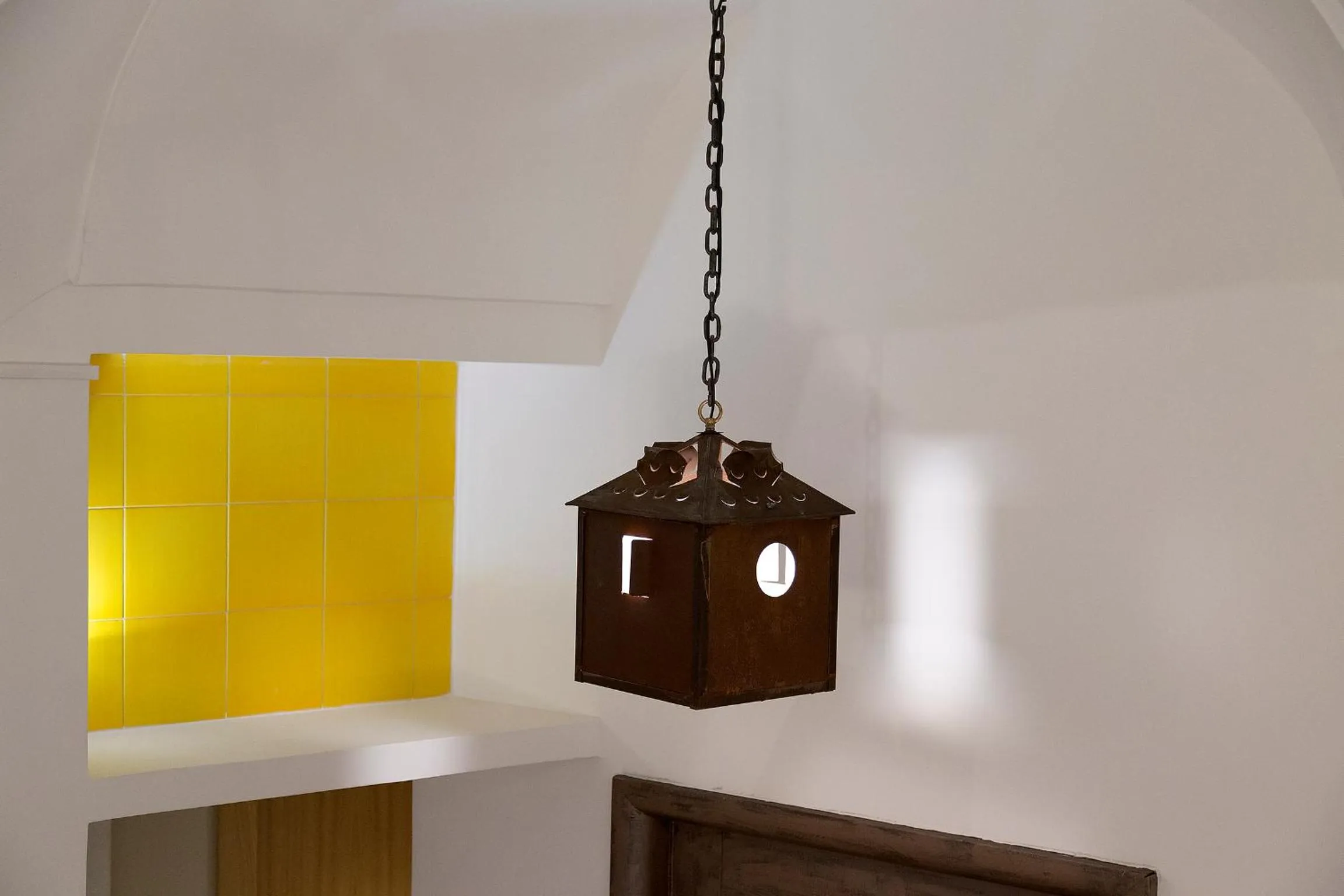 Decorative detail in Airone Hotel