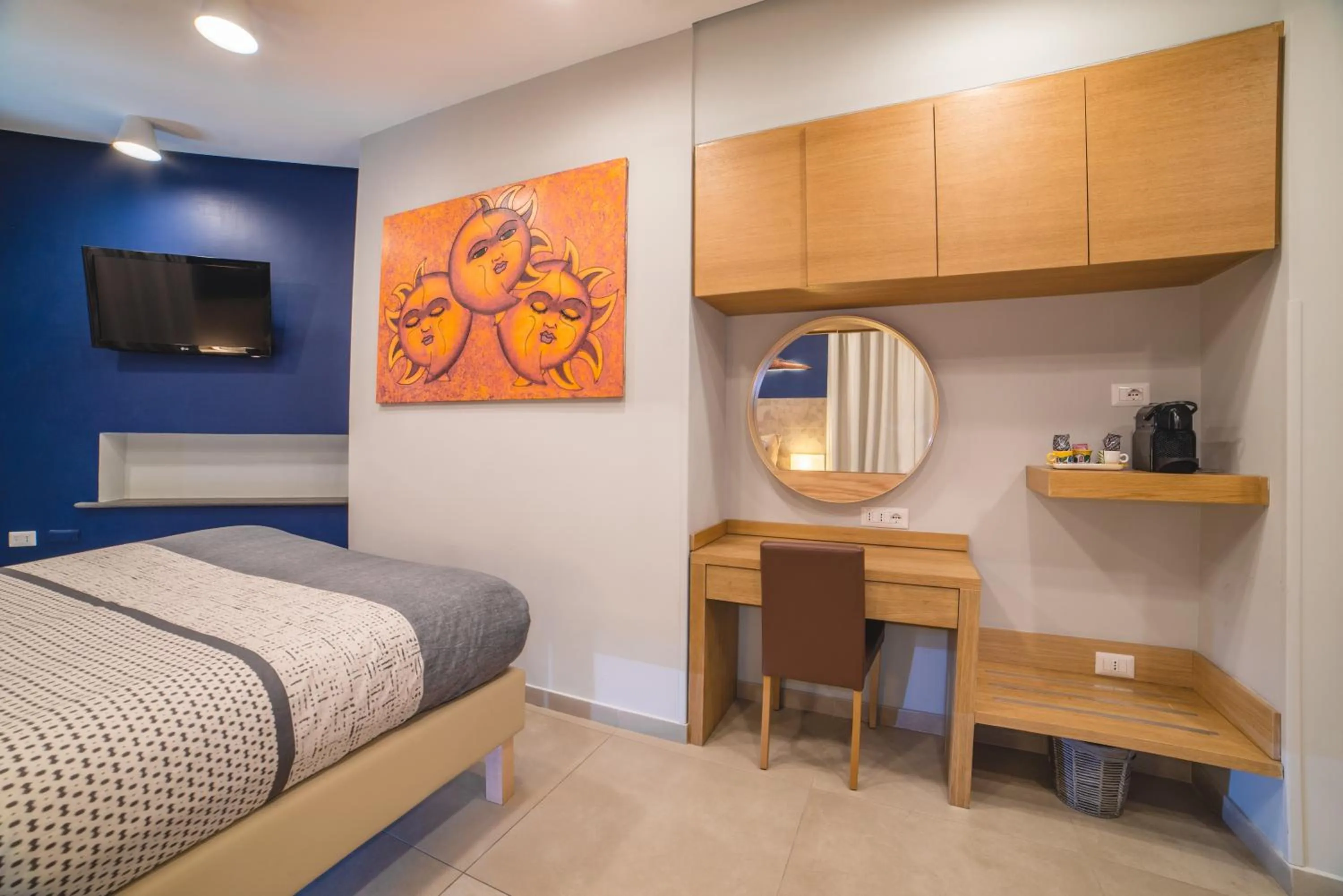 Photo of the whole room, Bed in Airone Hotel